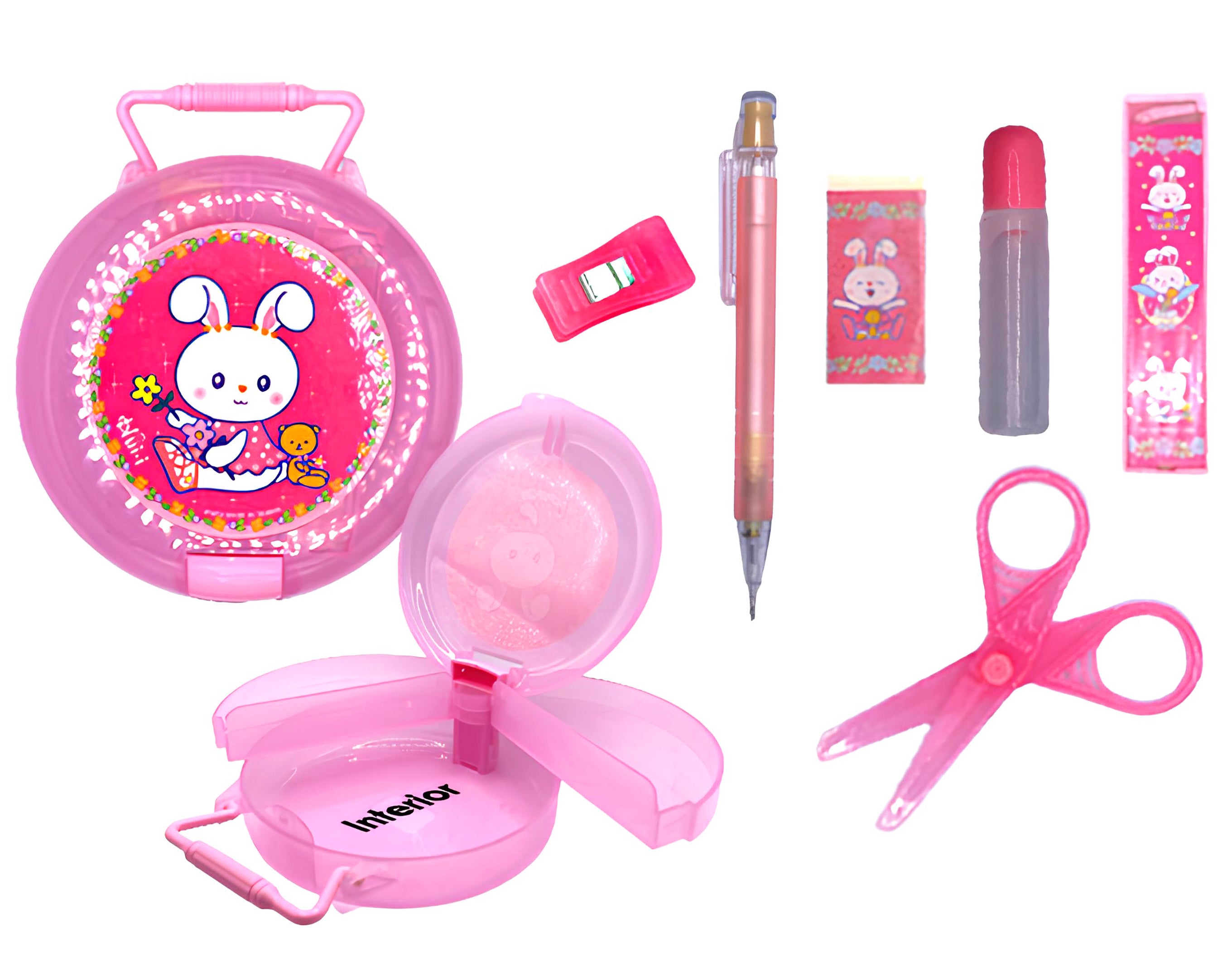 SET SCUOLA 7 PZ RABBIT | Incarto PPL per uova di Pasqua al cioccolato DAGERAF