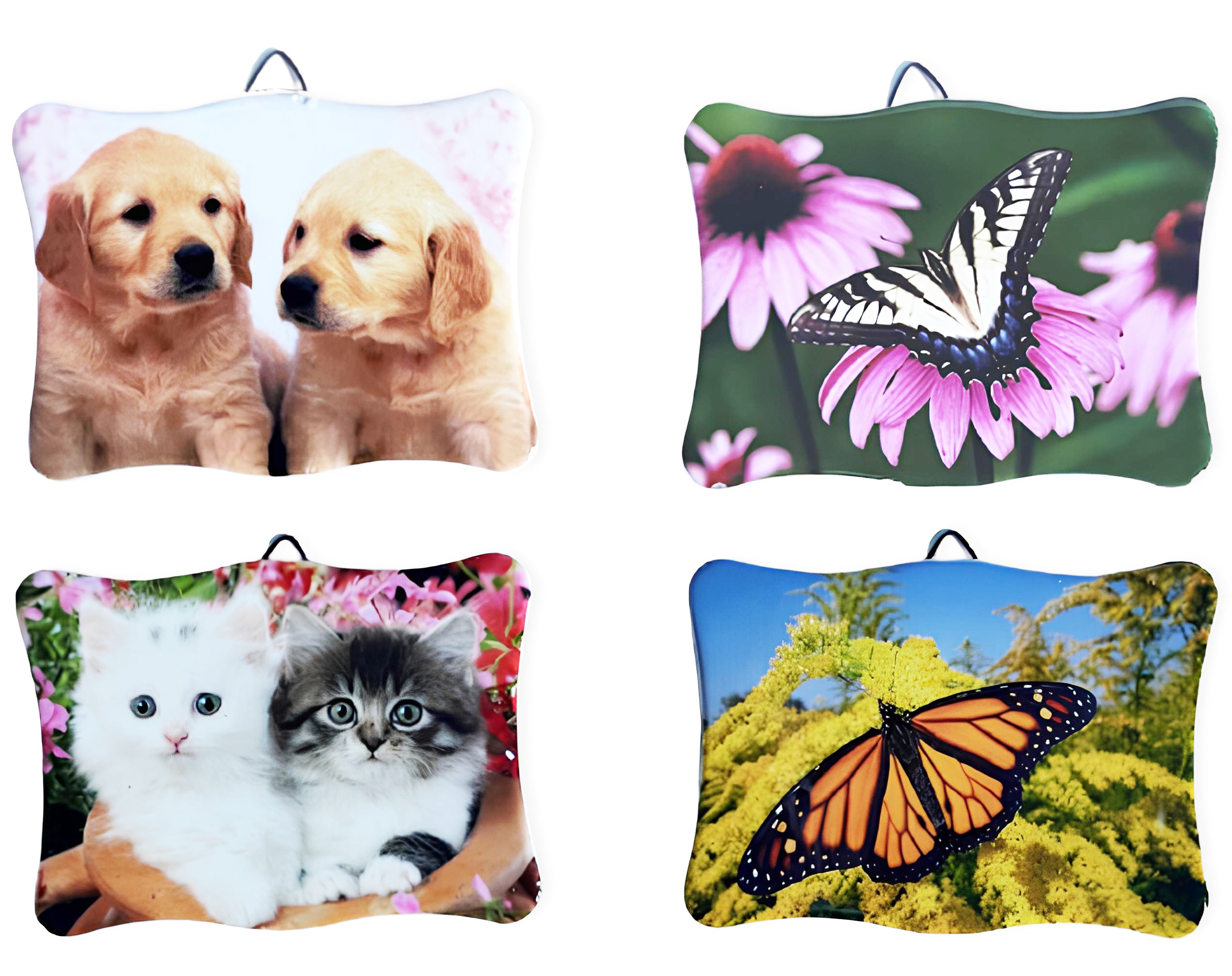 QUADRETTO ANIMALI IN CERAMICA | Incarto PPL per uova di Pasqua al cioccolato DAGERAF