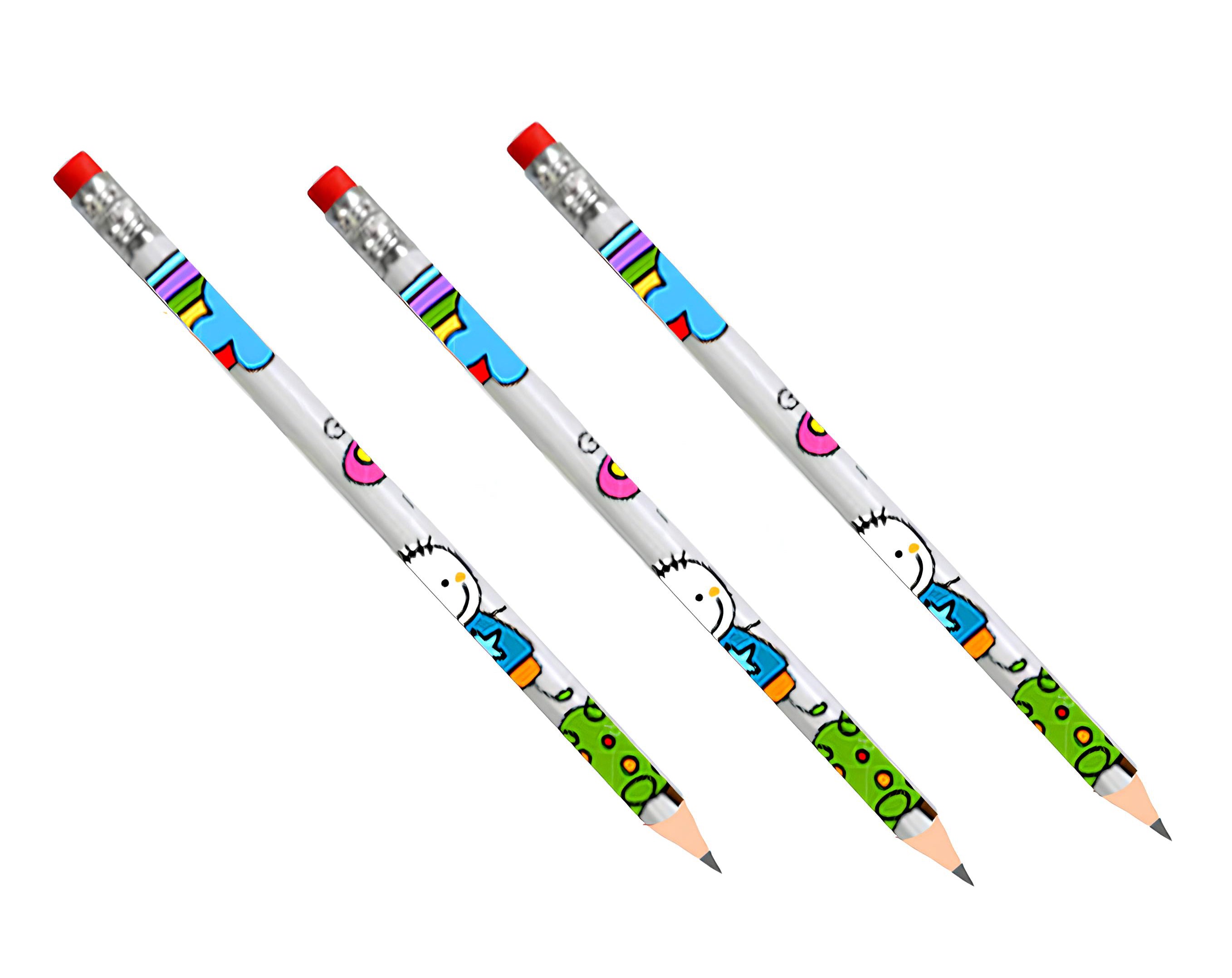 Matita con gommina | Sorpresa ideale per uova di pasqua bambini