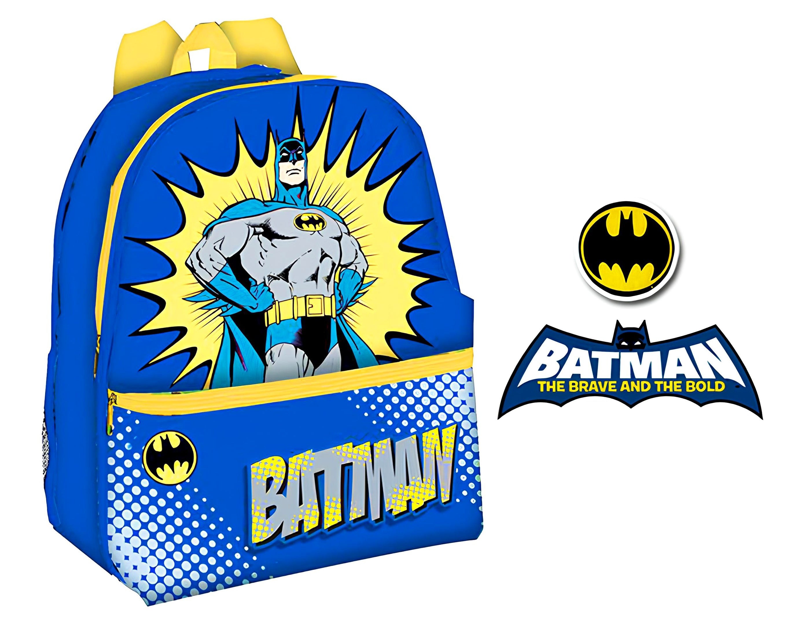 ZAINO AMERICANO BATMAN | Incarto PPL per uova di Pasqua al cioccolato DAGERAF