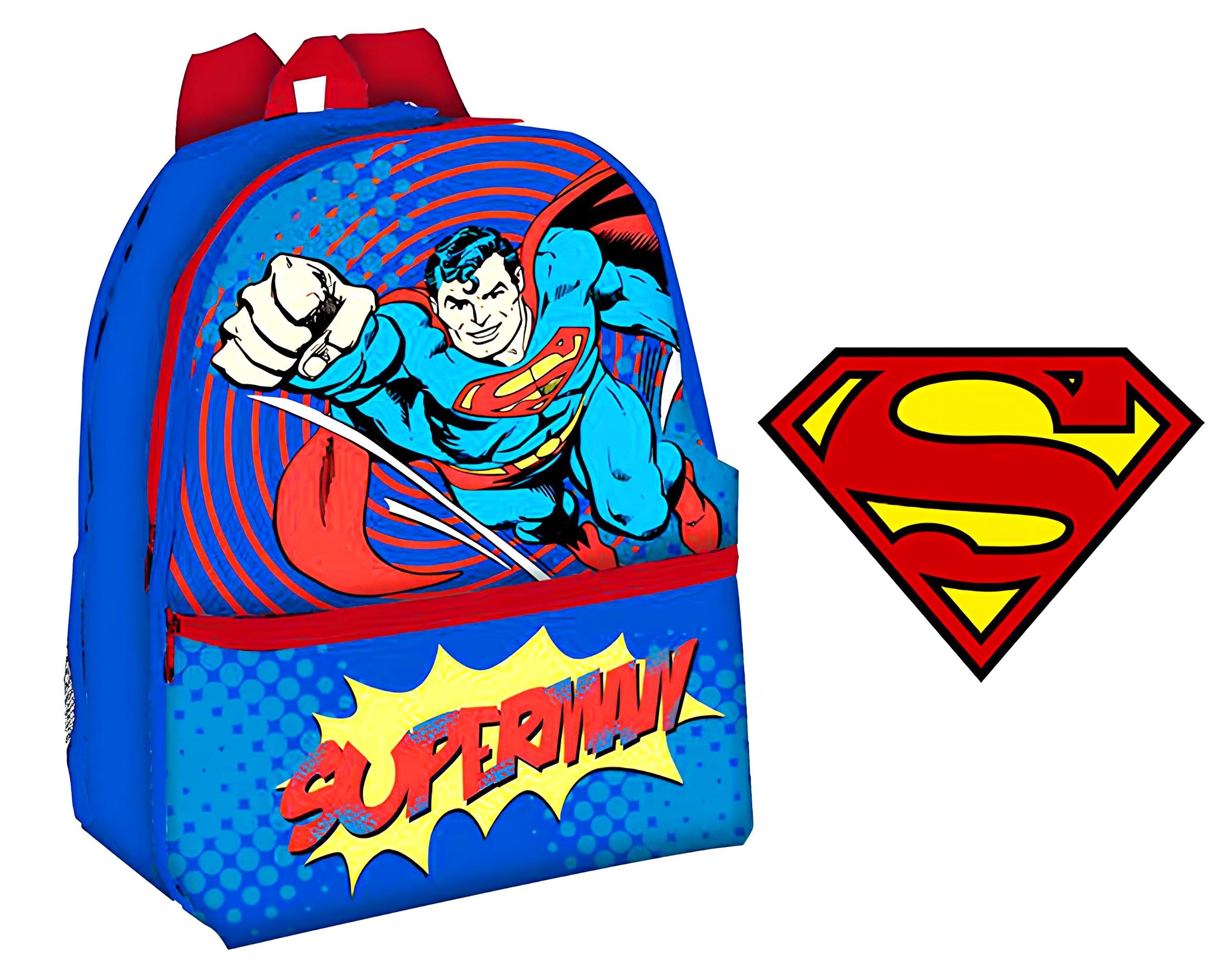 ZAINO AMERICANO SUPERMAN | Incarto PPL per uova di Pasqua al cioccolato DAGERAF