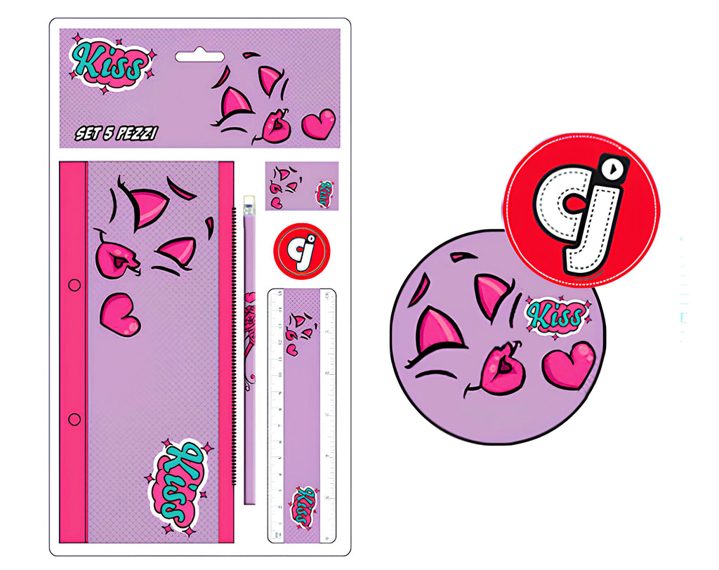 SET SCUOLA 5 PEZZI CJ BIMBA | Incarto PPL per uova di Pasqua al cioccolato DAGERAF