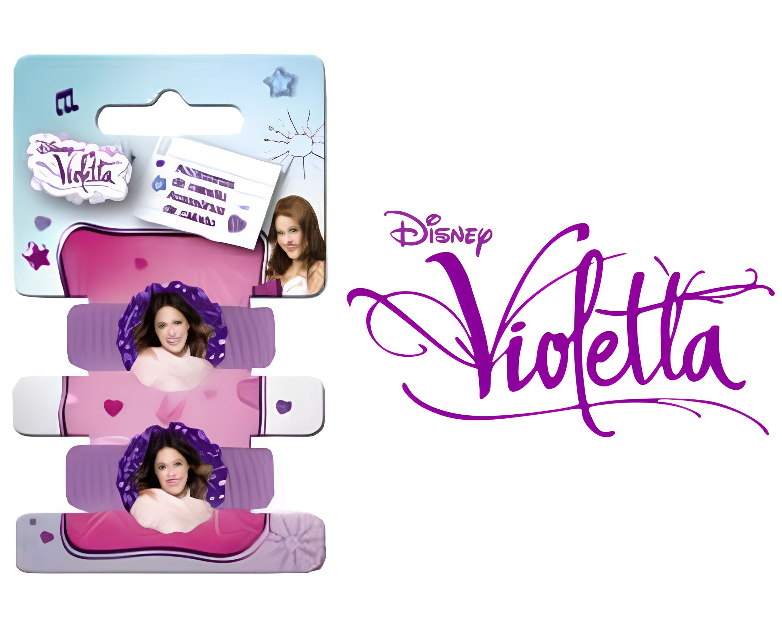 BLISTER 2 CODINI ONDA E CUORE VIOLETTA | Incarto PPL per uova di Pasqua al cioccolato DAGERAF