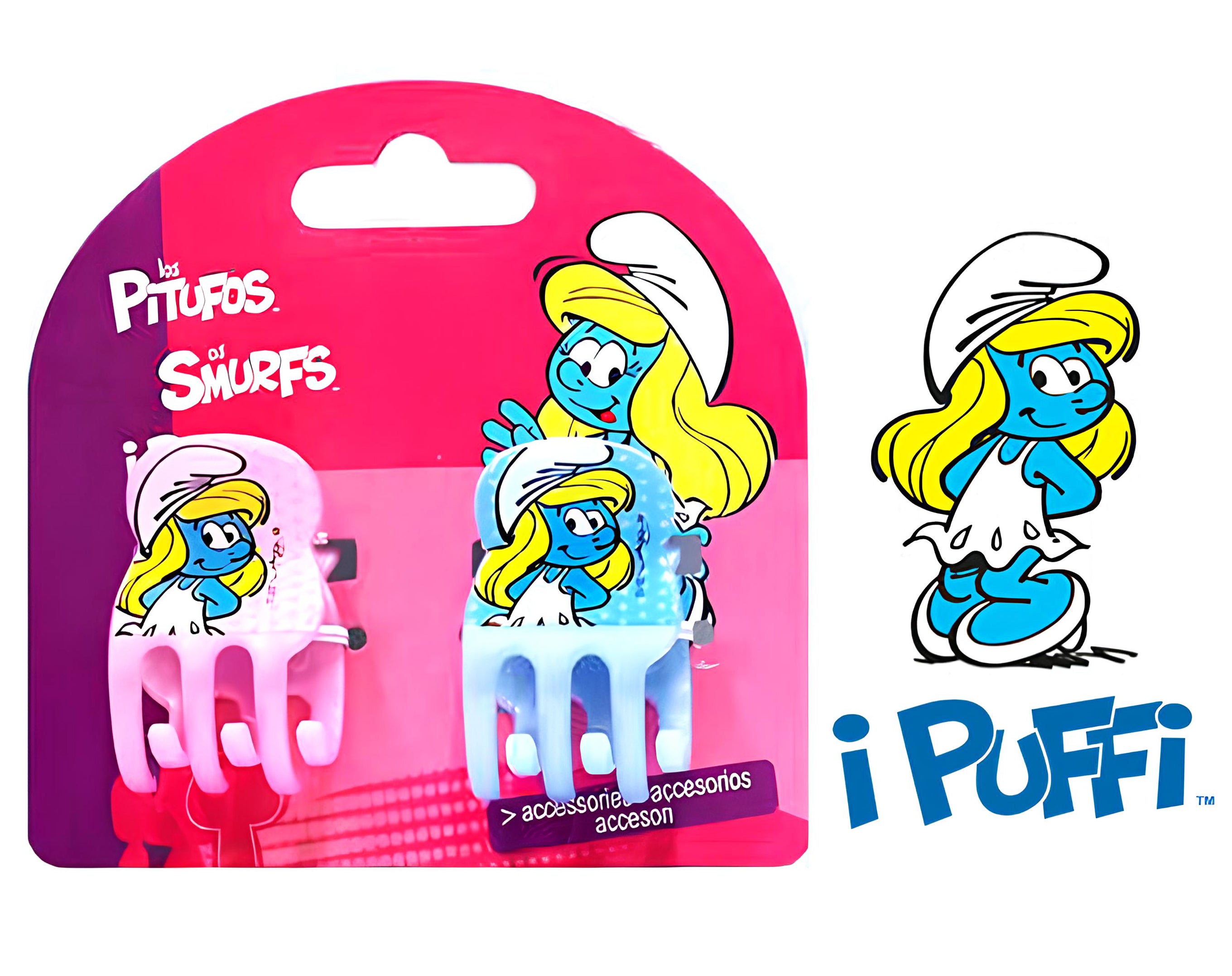 BLISTER DE 2 ALICATES PITUFOS | Sorpresa ideal para huevos de Pascua
