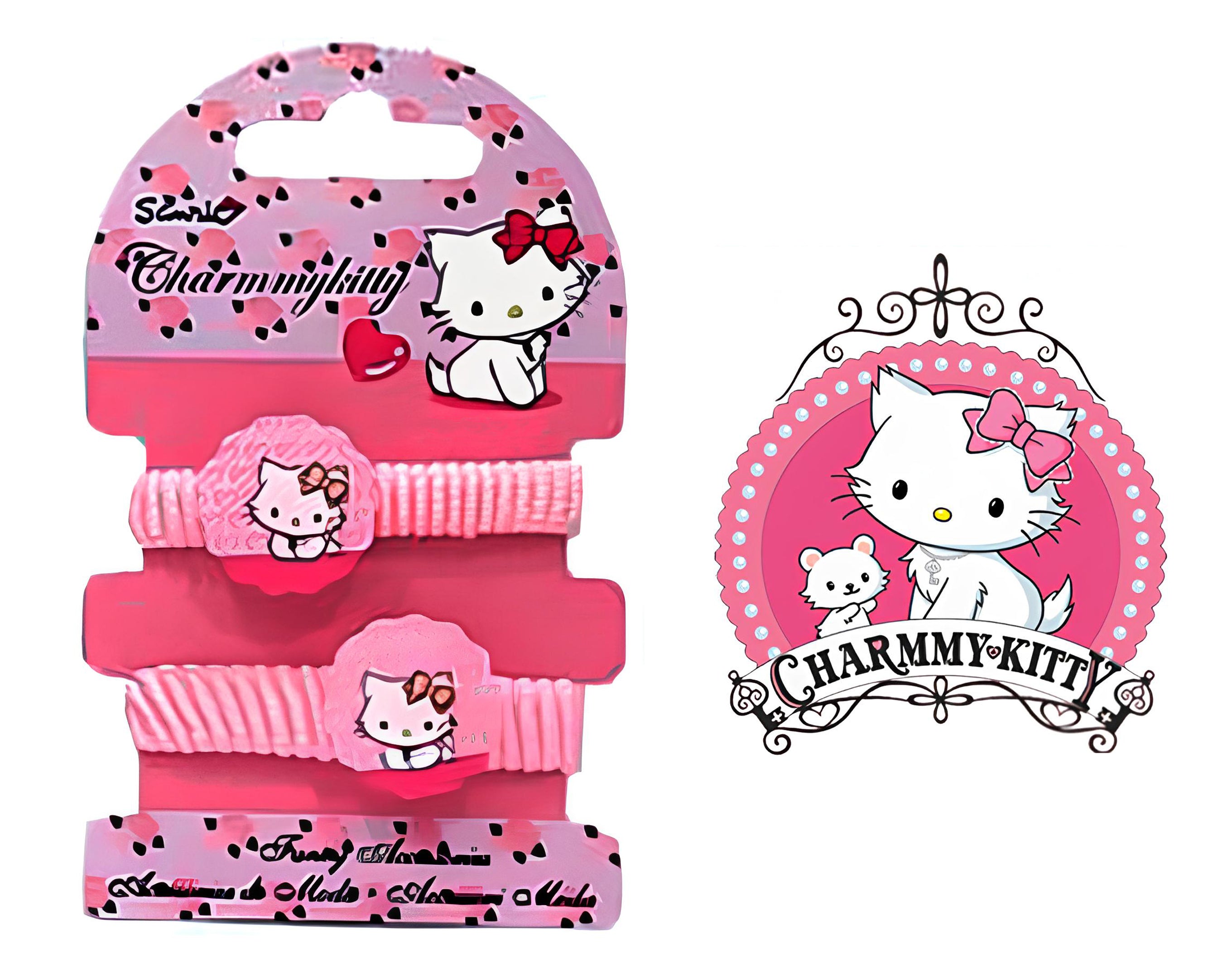 BLISTER 2 CODINI CHARMMY KITTY | Incarto PPL per uova di Pasqua al cioccolato DAGERAF
