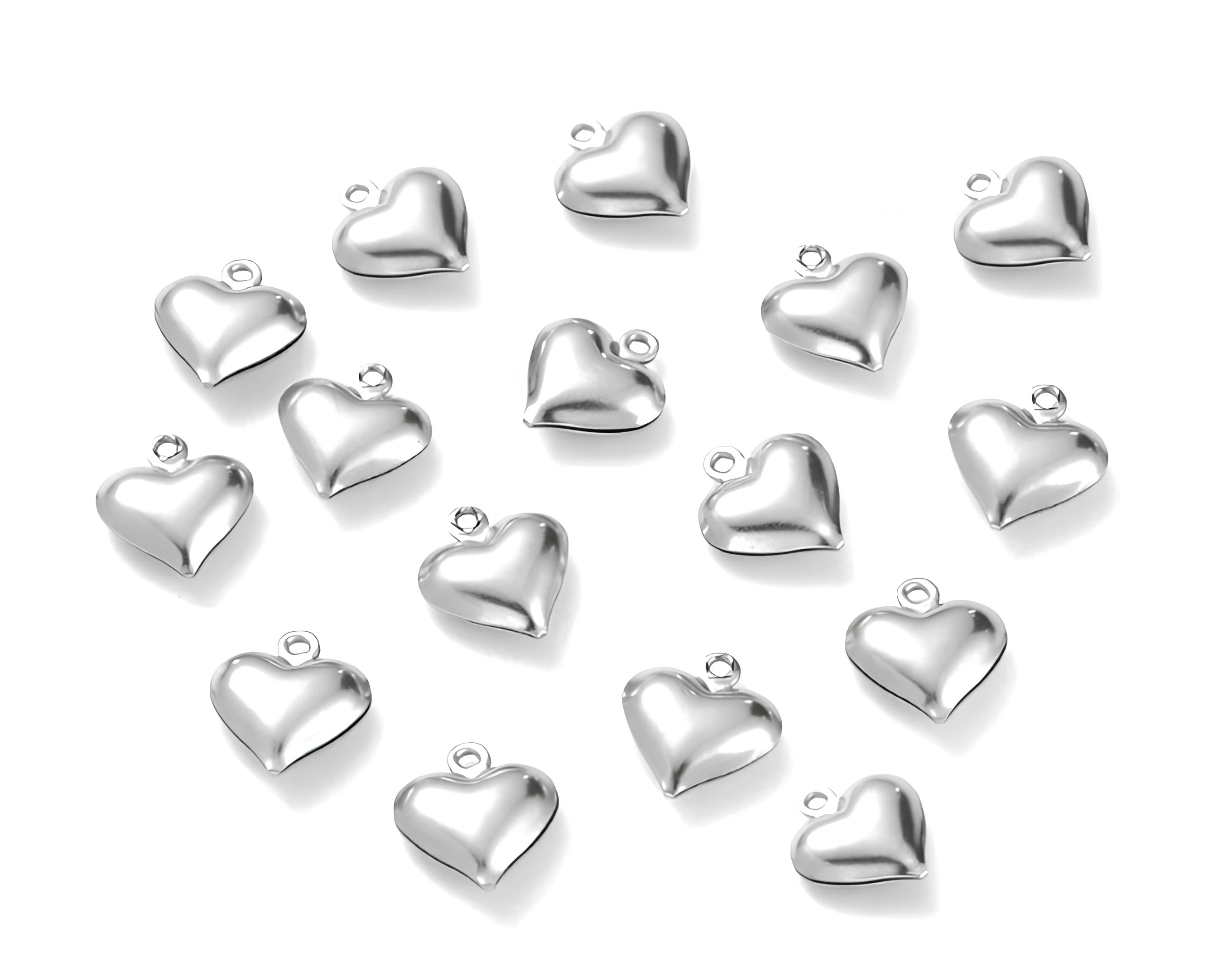 CIONDOLO CUORE PICCOLO SILVER | Incarto PPL per uova di Pasqua al cioccolato DAGERAF