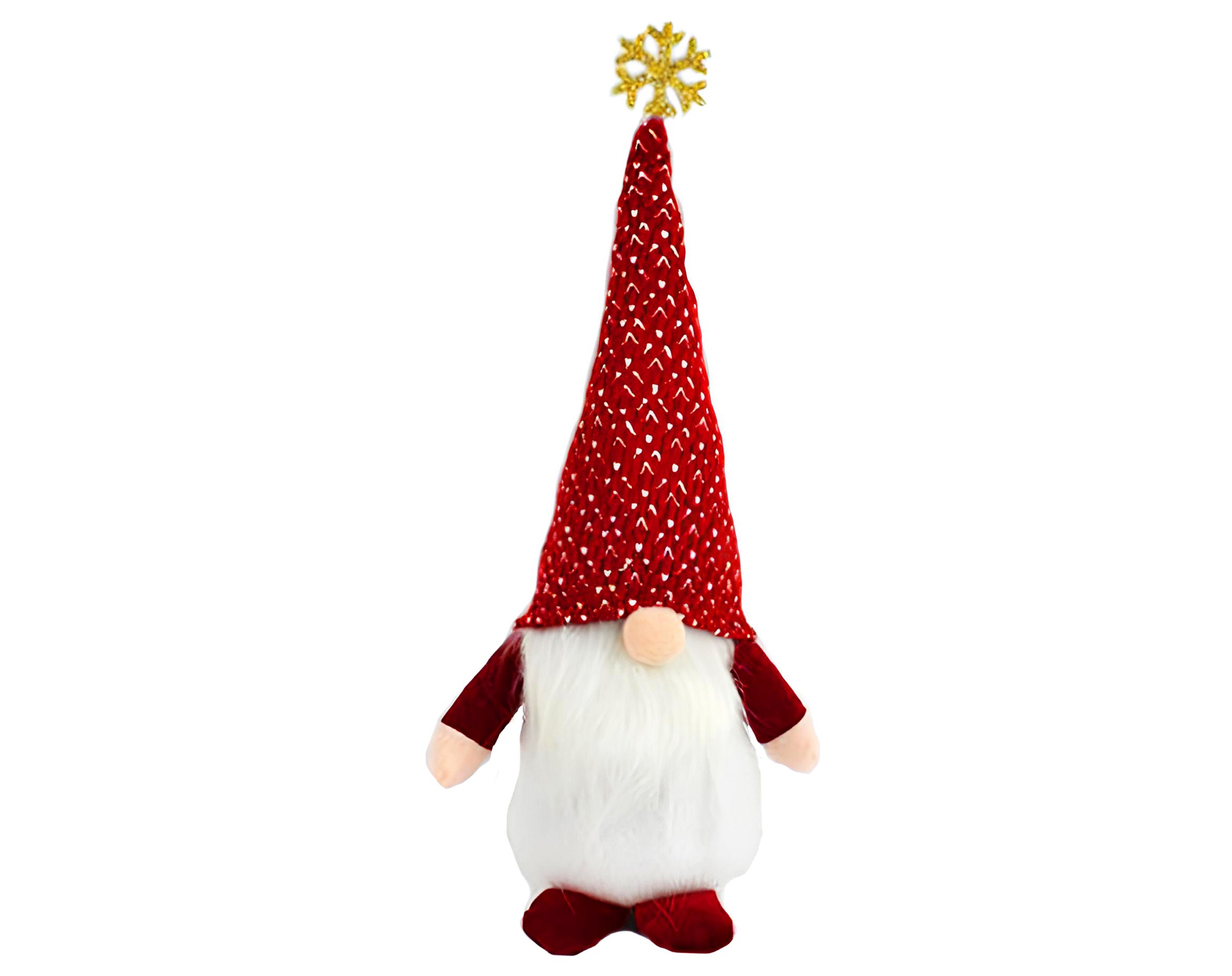 APPENDINO GNOMO DI NATALE CON LUCE 35CM