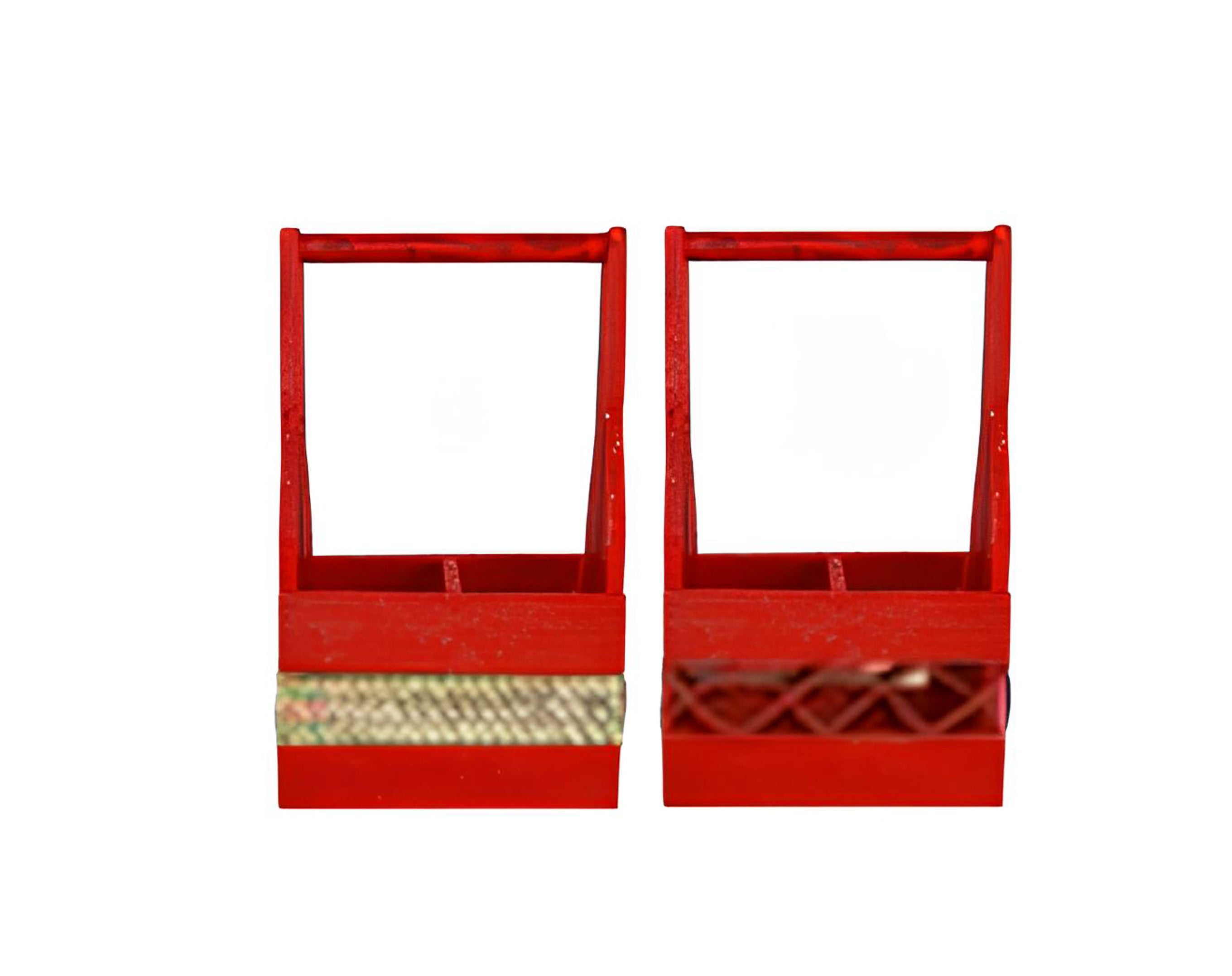 CASSETTA LEGNO 2 BOTTIGLIE 3 FANTASIE 36X21CM
