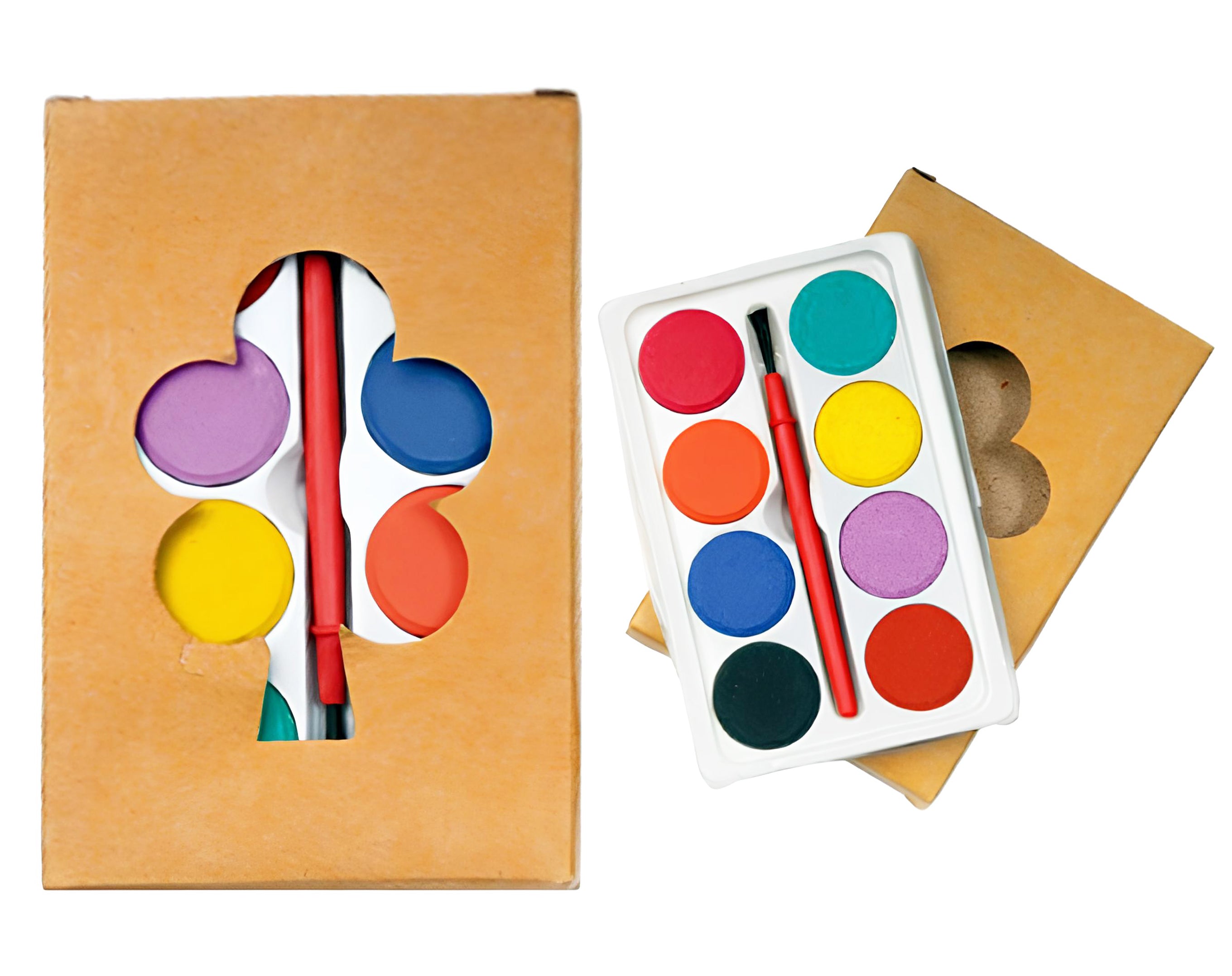 SET 8 ACQUARELLI NATURALE | Incarto PPL per uova di Pasqua al cioccolato DAGERAF