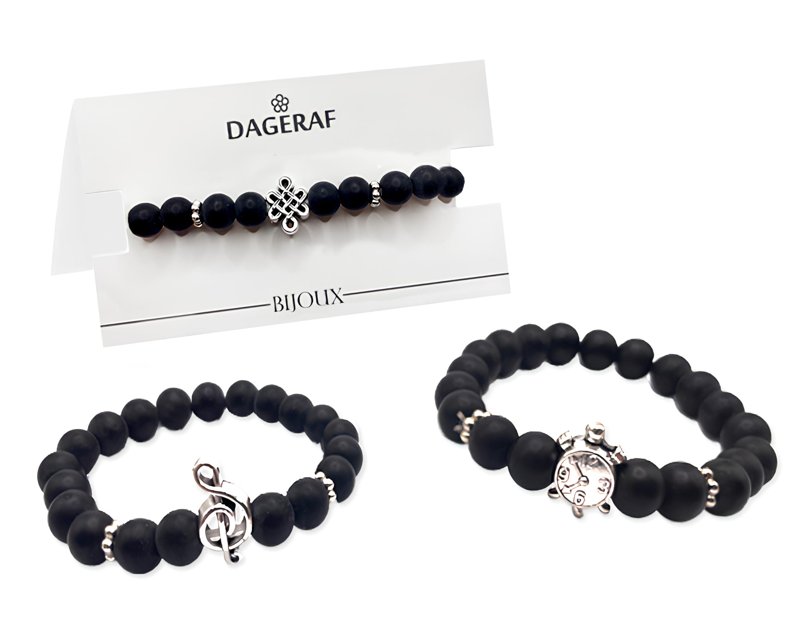 BRACCIALE BLACK DIAMOND SU CARD | Incarto PPL per uova di Pasqua al cioccolato DAGERAF