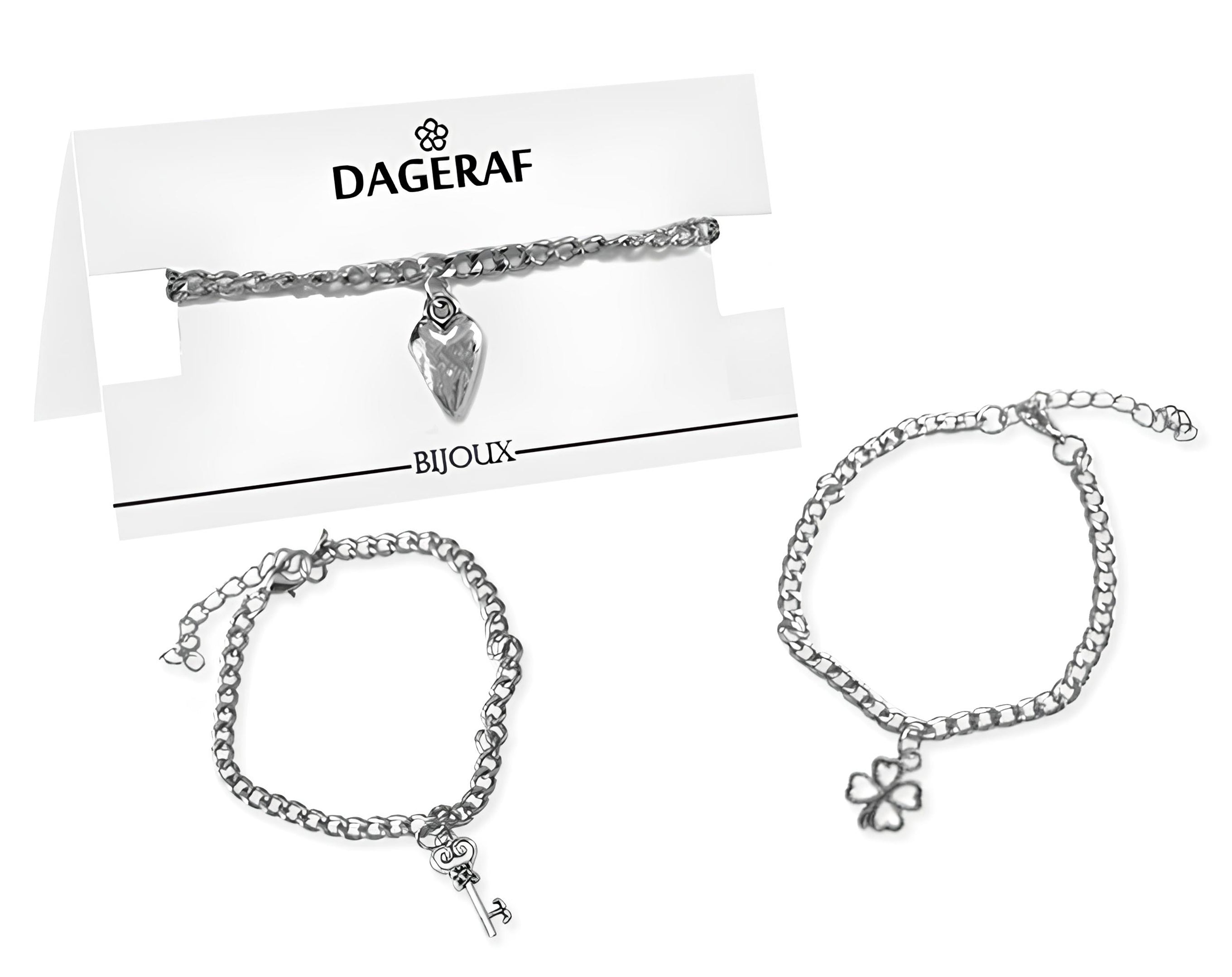 BRACCIALE SILVER ELMOND SU CARD | Incarto PPL per uova di Pasqua al cioccolato DAGERAF