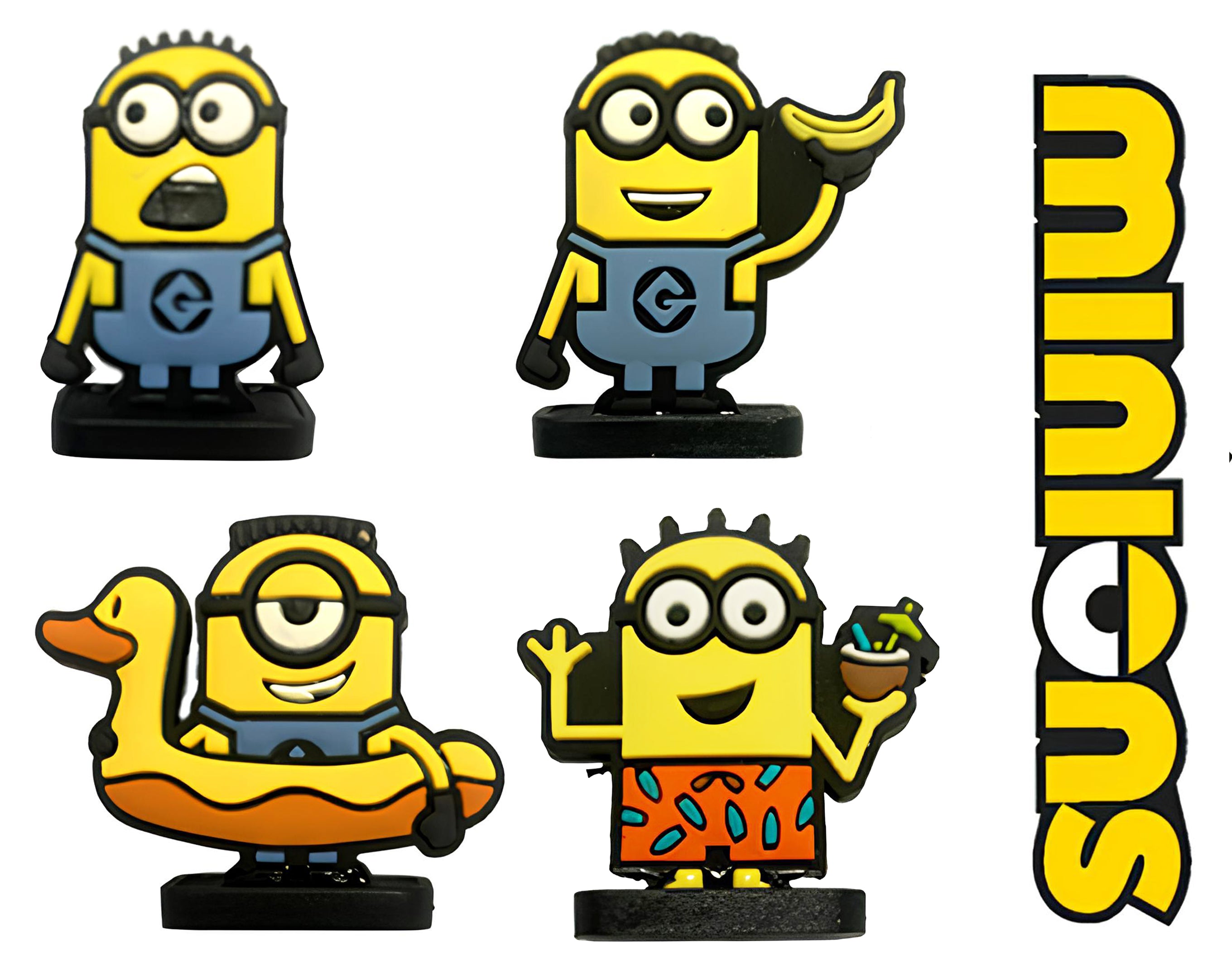 PERSONAGGIO BASETTA 2D VENTOSA MINIONS | Incarto PPL per uova di Pasqua al cioccolato DAGERAF