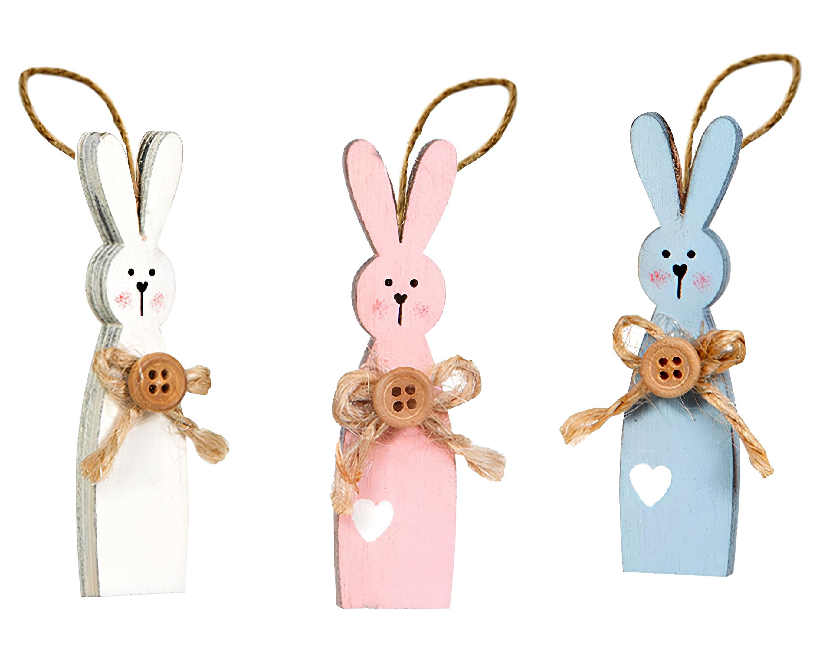 APPENDINO LEGNO CONIGLIO | Incarto PPL per uova di Pasqua al cioccolato DAGERAF