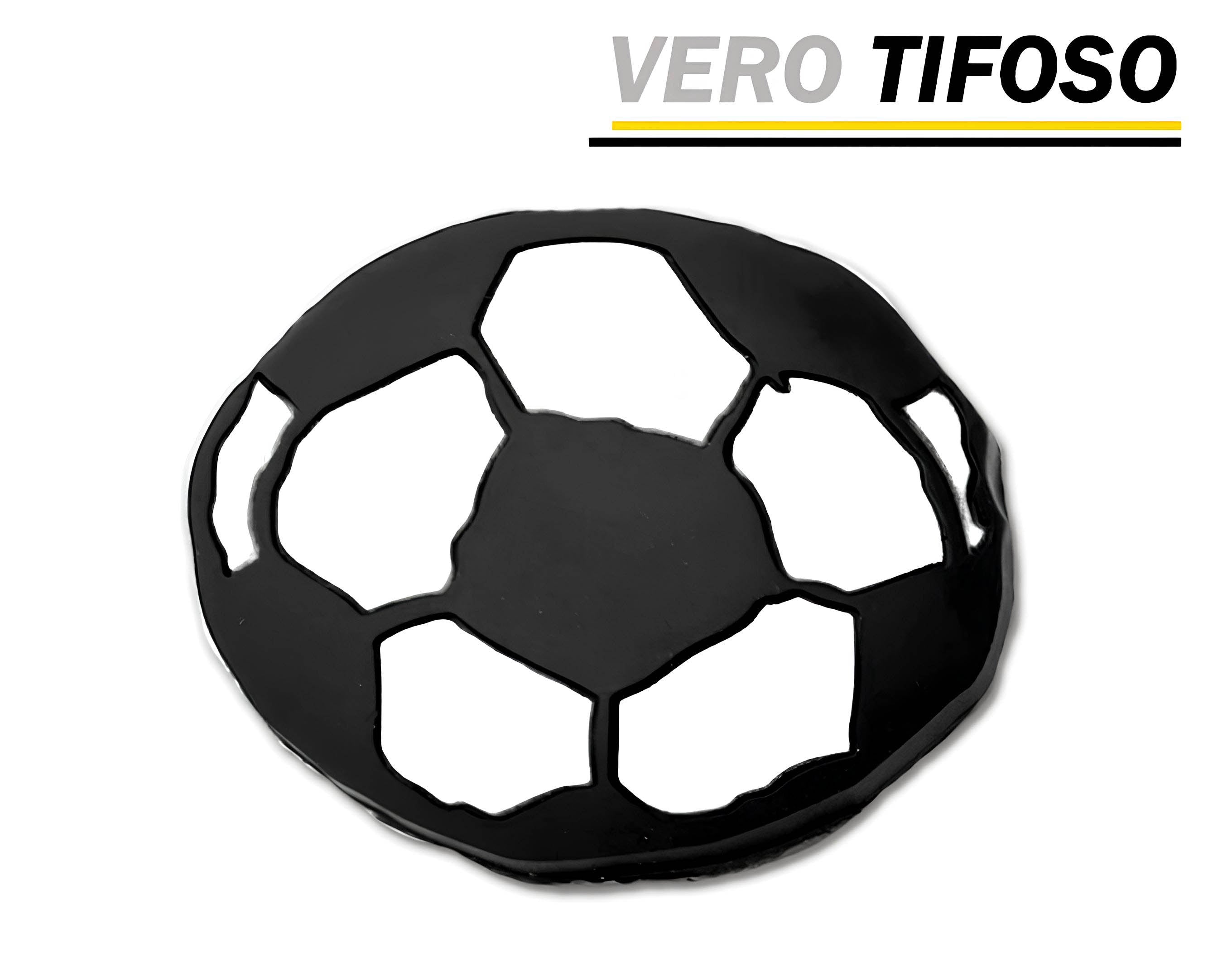 CALAMITA PALLONE BIANCO NERO | Incarto PPL per uova di Pasqua al cioccolato DAGERAF