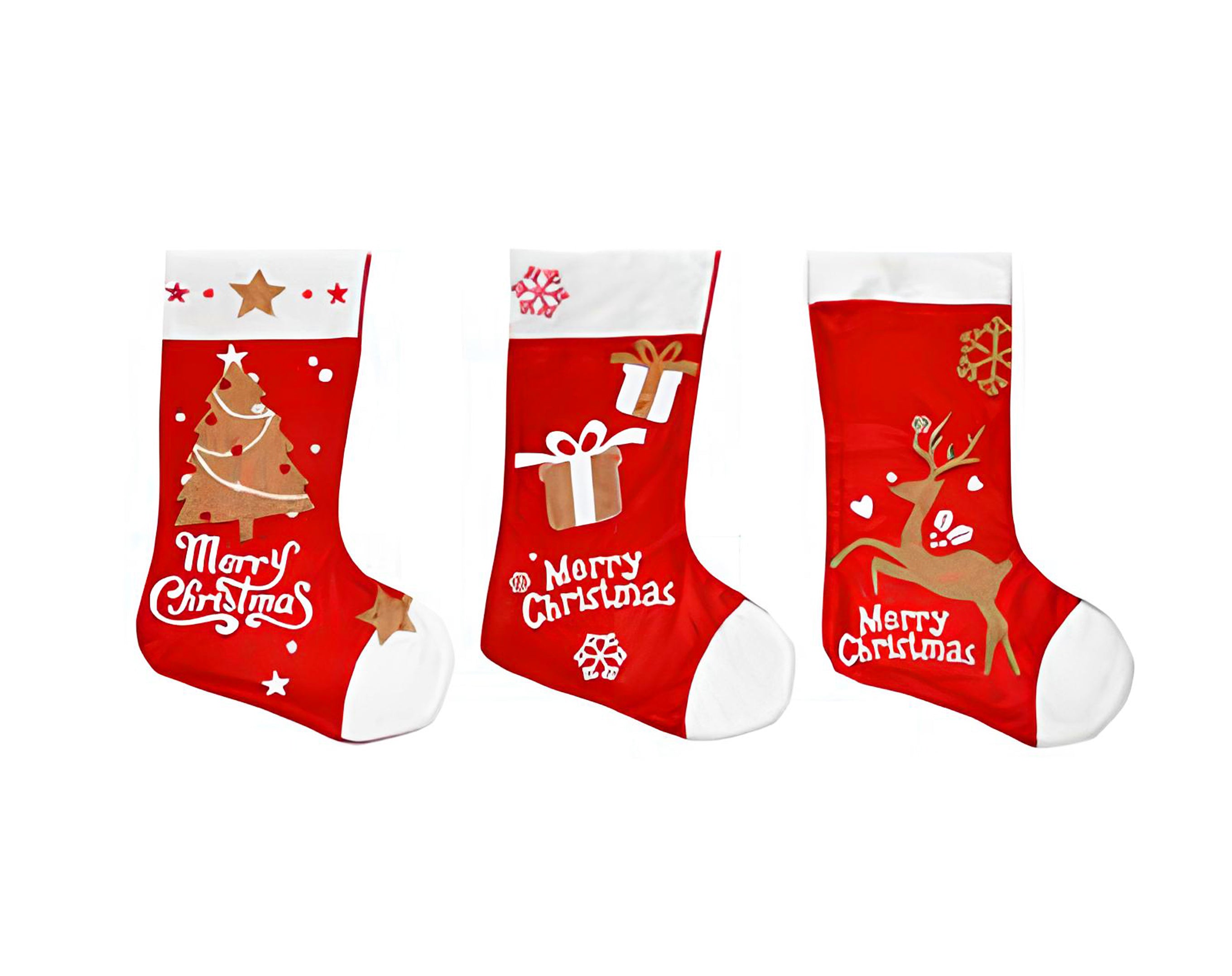 CALZA BEFANA MERRY CHRISTMAS 53CM