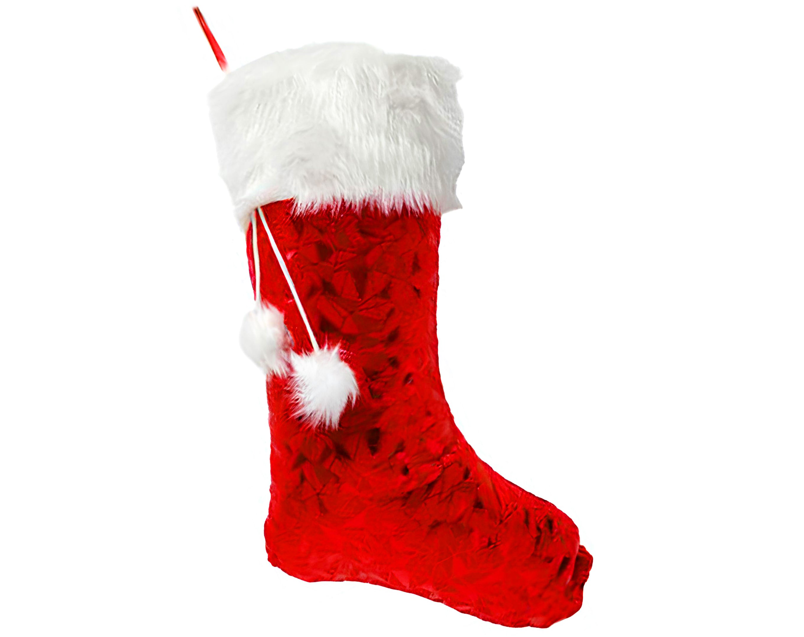 CALZA BEFANA POM PON 48CM