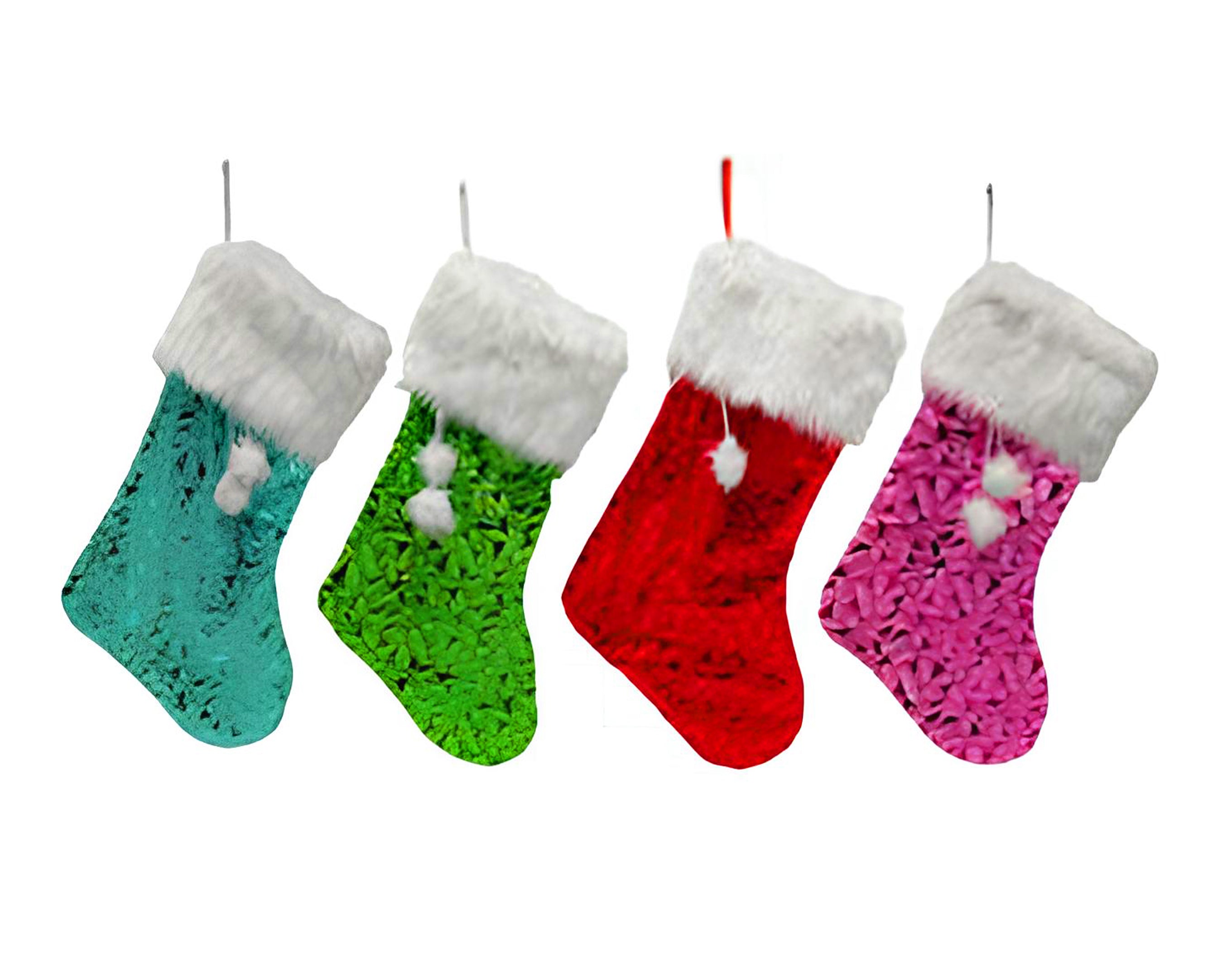 CALZA BEFANA POM PON 48CM