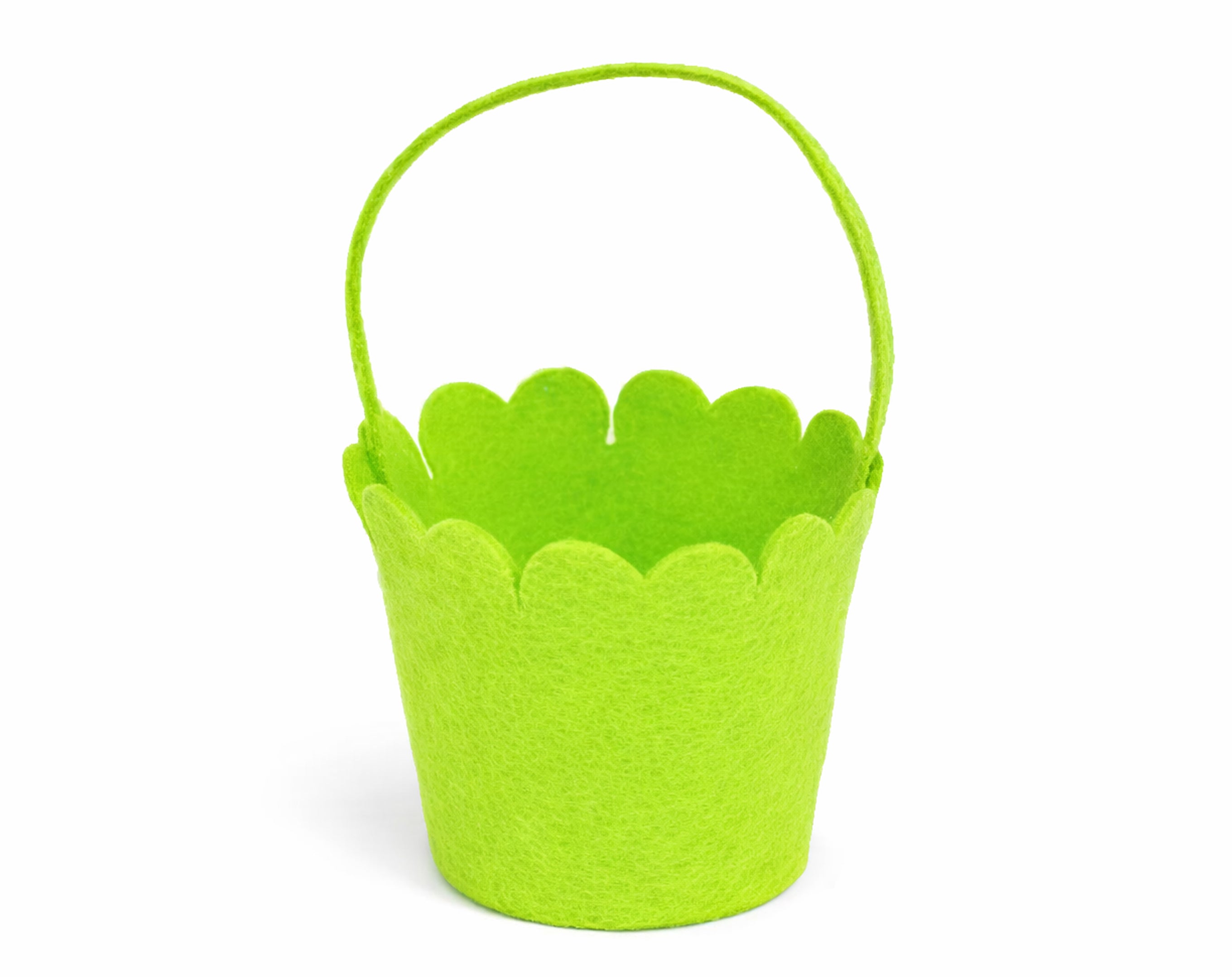 CESTA DE FIELTRO EN 4 COLORES | Embalaje para dulces de Pascua