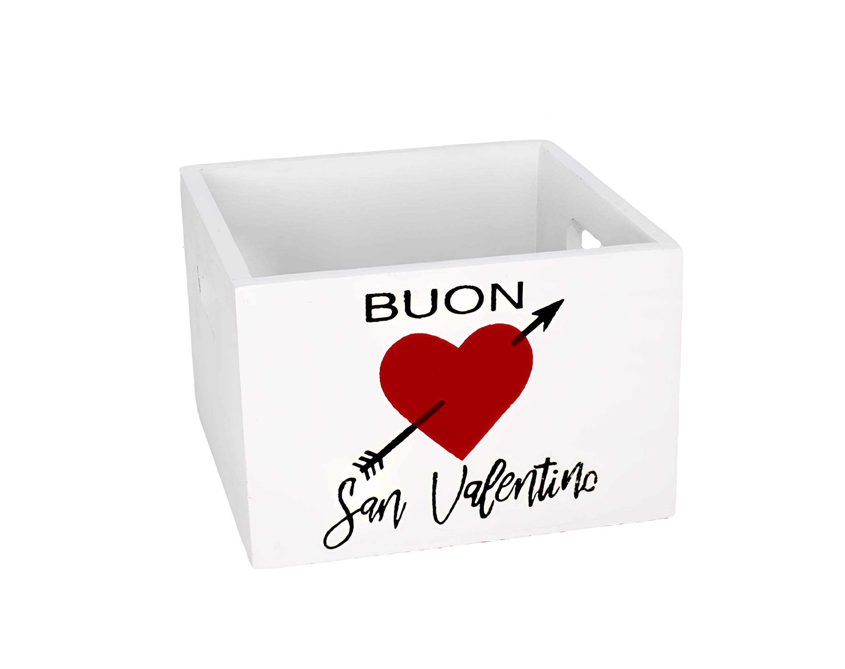 CASSETTINA LEGNO QUADRATA 15X15X10 | Incarto PPL per uova di Pasqua al cioccolato DAGERAF
