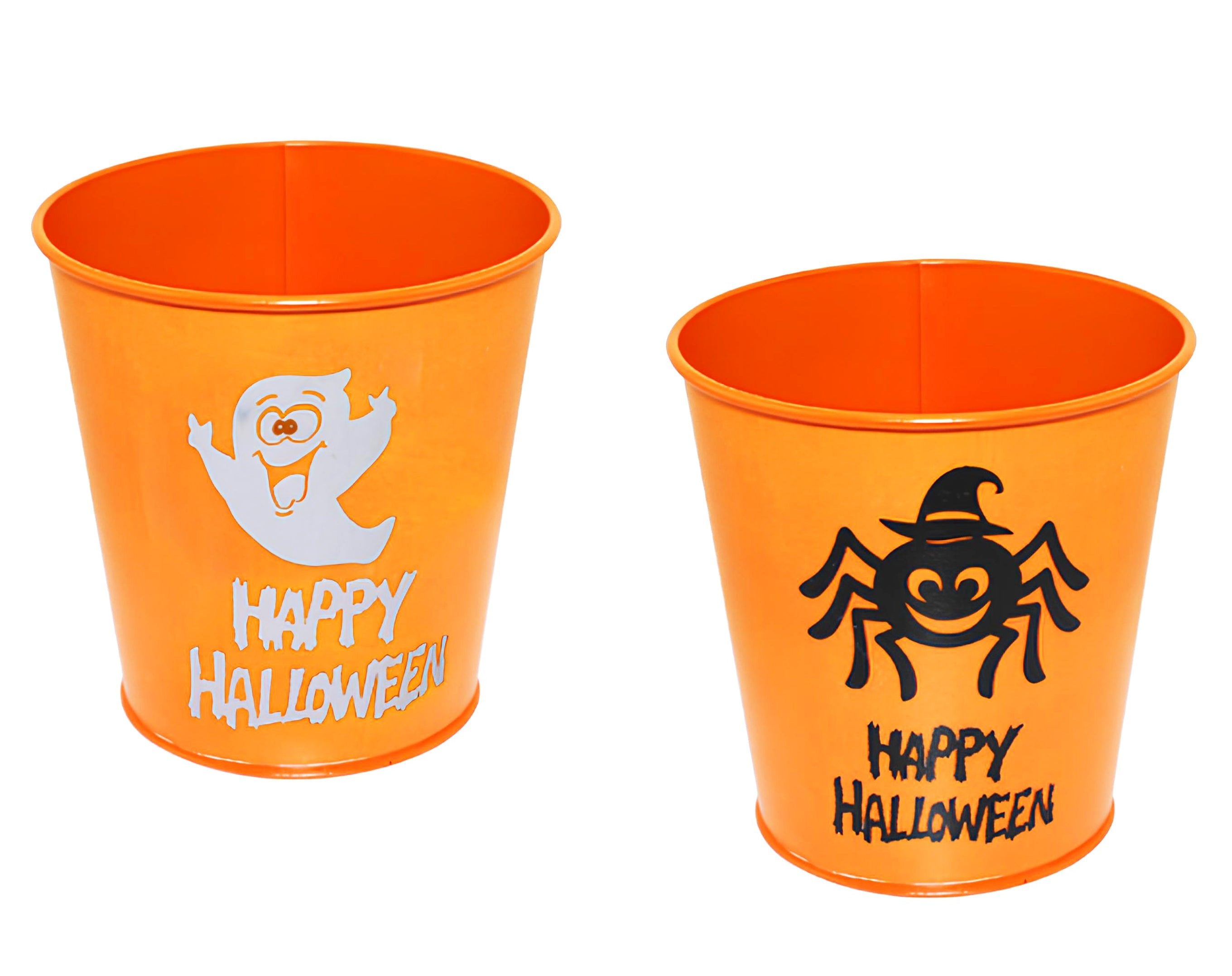 SECCHIELLO IN LATTA HALLOWEEN | Incarto PPL per uova di Pasqua al cioccolato DAGERAF