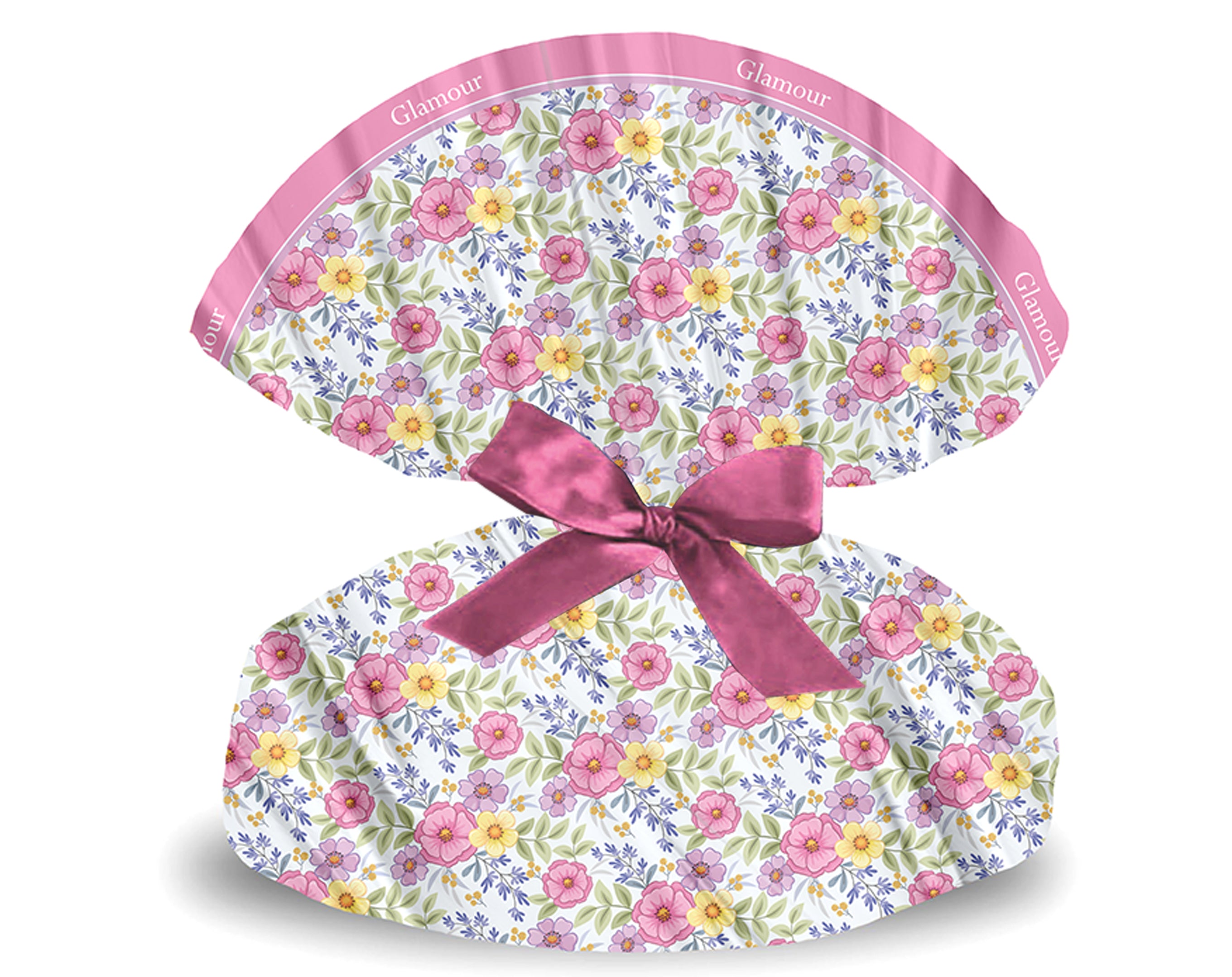 TESSUTO TONDO GLAMOUR BIANCO - 90Cm