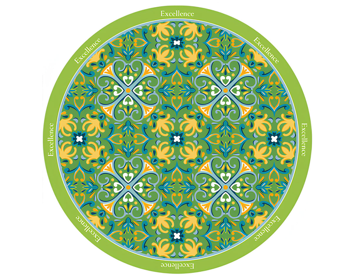 TELA REDONDA EXCELLENCE VERDE - 100cm