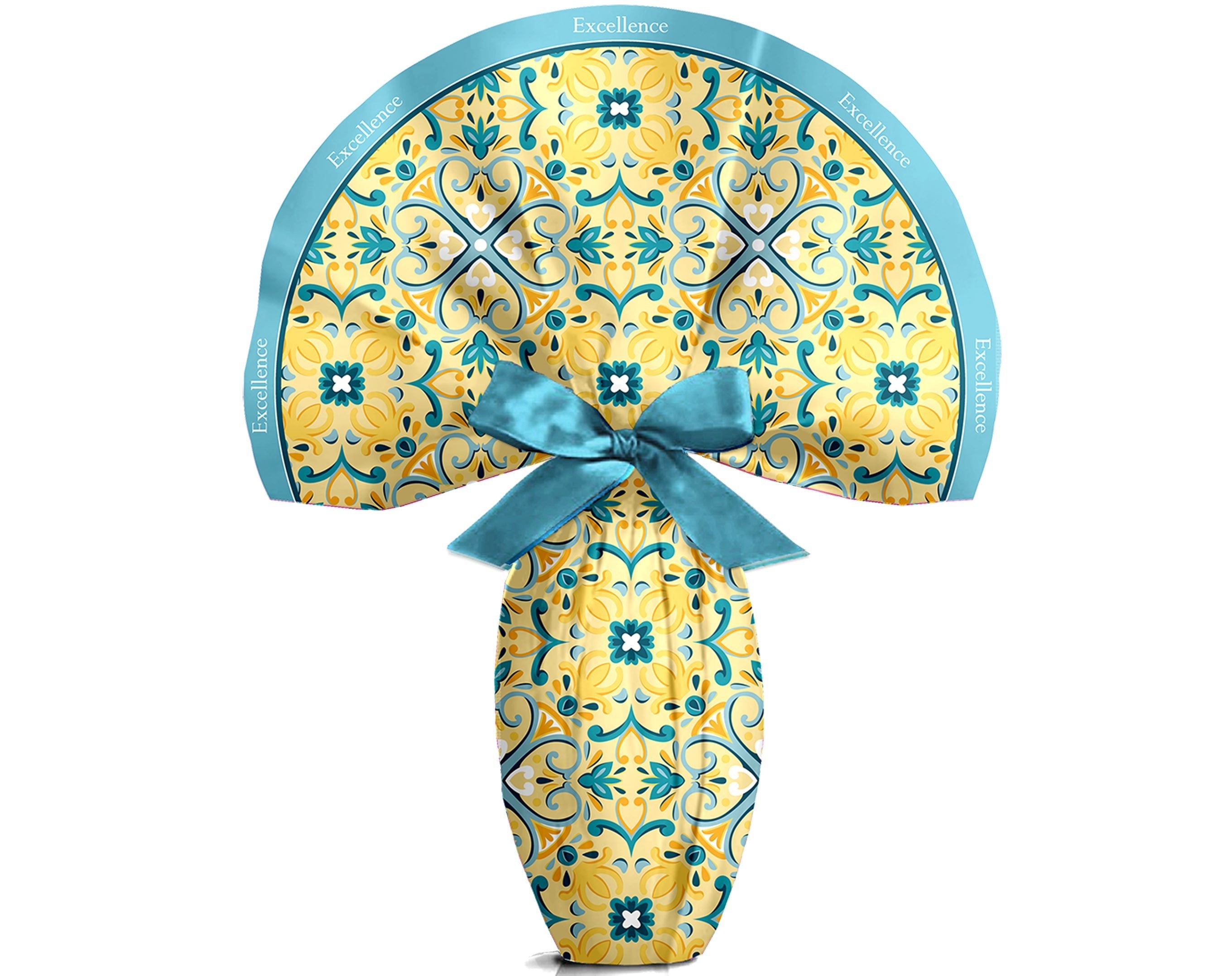 TESSUTO TONDO EXCELLENCE GIALLO - 120Cm | Incarto PPL per uova di Pasqua al cioccolato DAGERAF