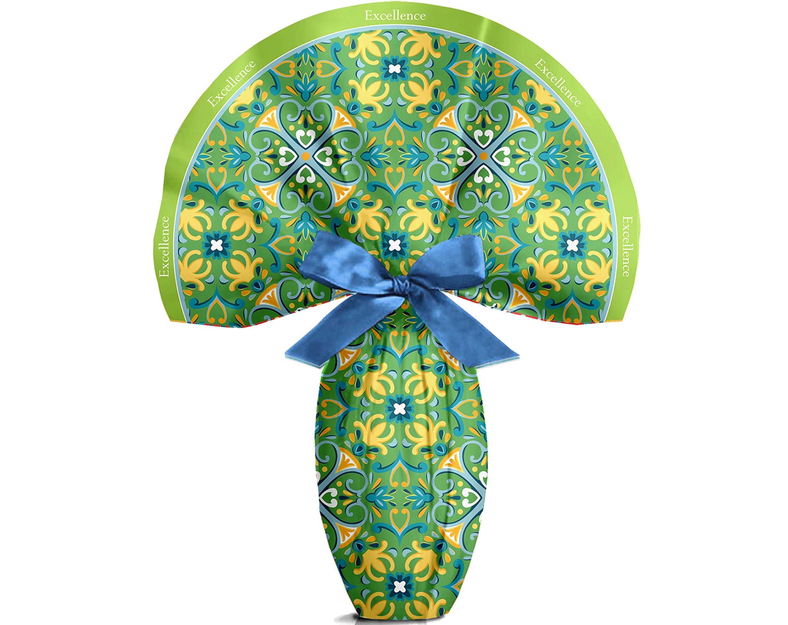 TESSUTO TONDO EXCELLENCE VERDE - 120Cm | Incarto PPL per uova di Pasqua al cioccolato DAGERAF