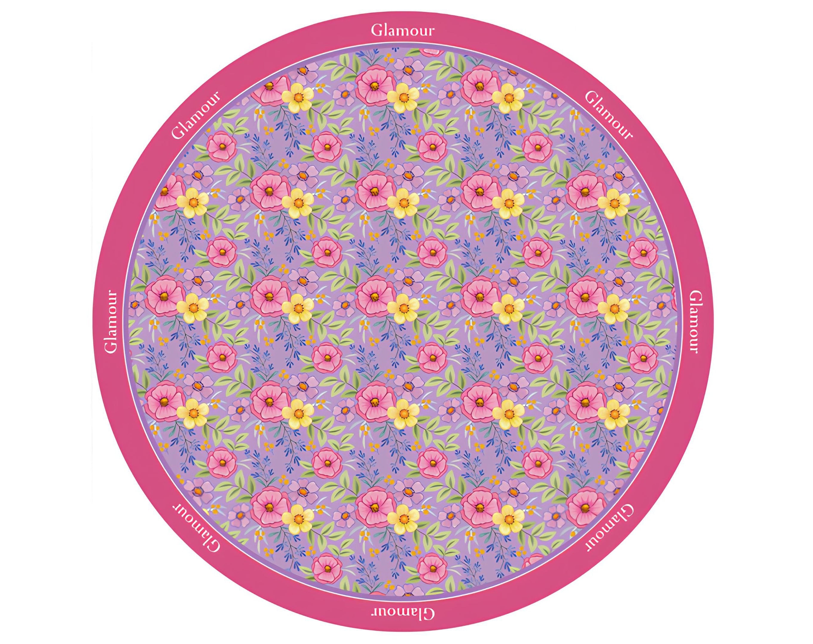 TESSUTO TONDO GLAMOUR VIOLA - 120Cm | Incarto PPL per uova di Pasqua al cioccolato DAGERAF