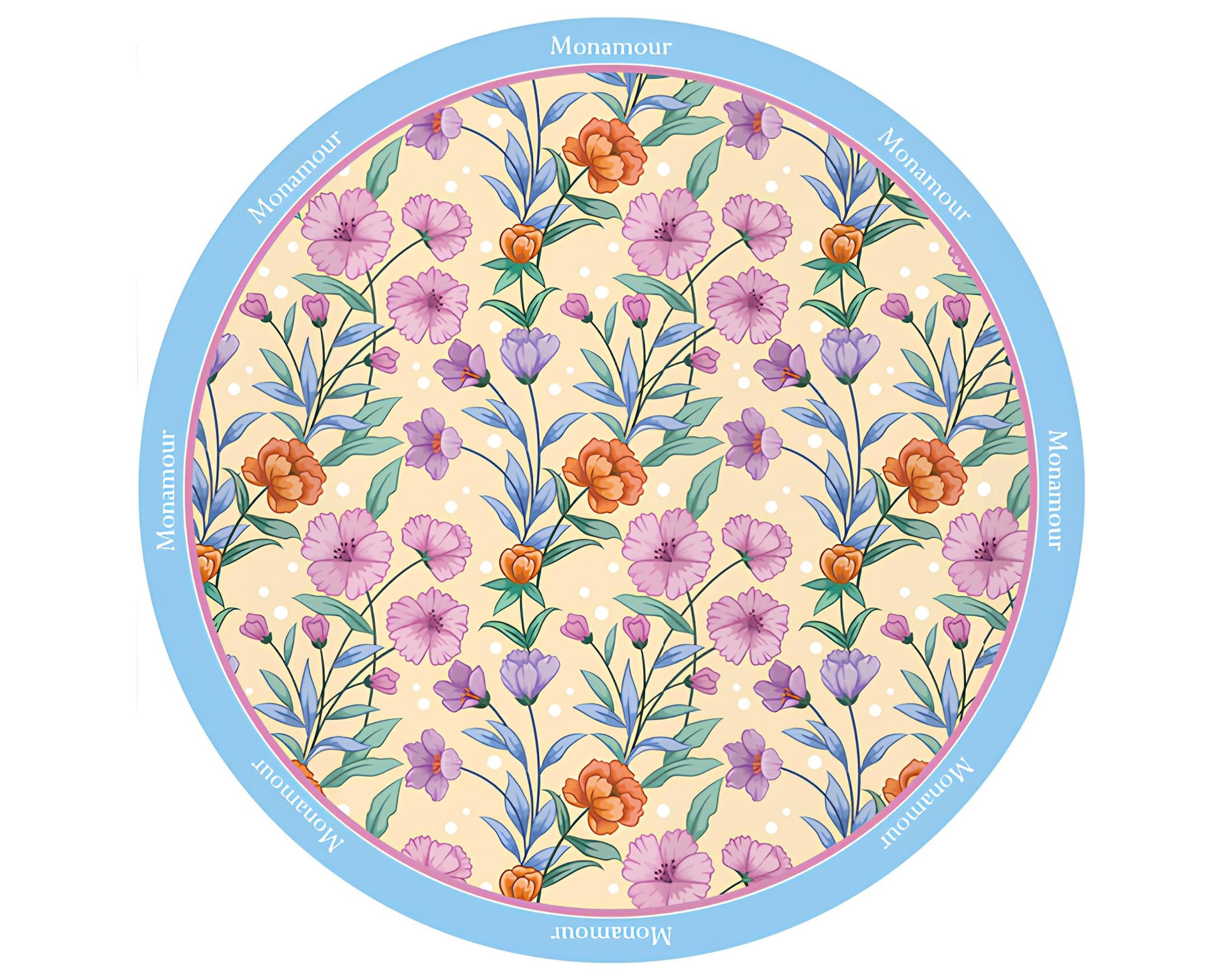 TESSUTO TONDO MONAMOUR GIALLO - 120Cm | Incarto PPL per uova di Pasqua al cioccolato DAGERAF