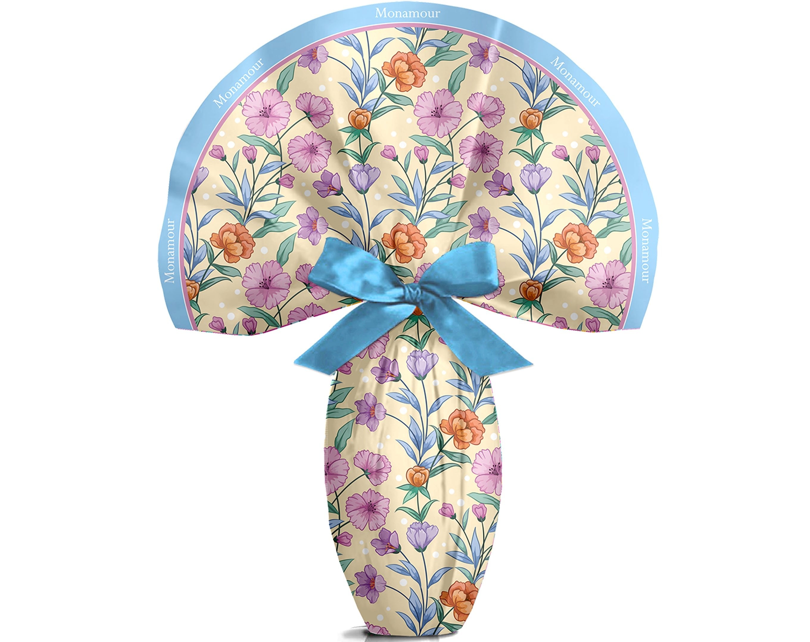 TESSUTO TONDO MONAMOUR GIALLO - 120Cm | Incarto PPL per uova di Pasqua al cioccolato DAGERAF