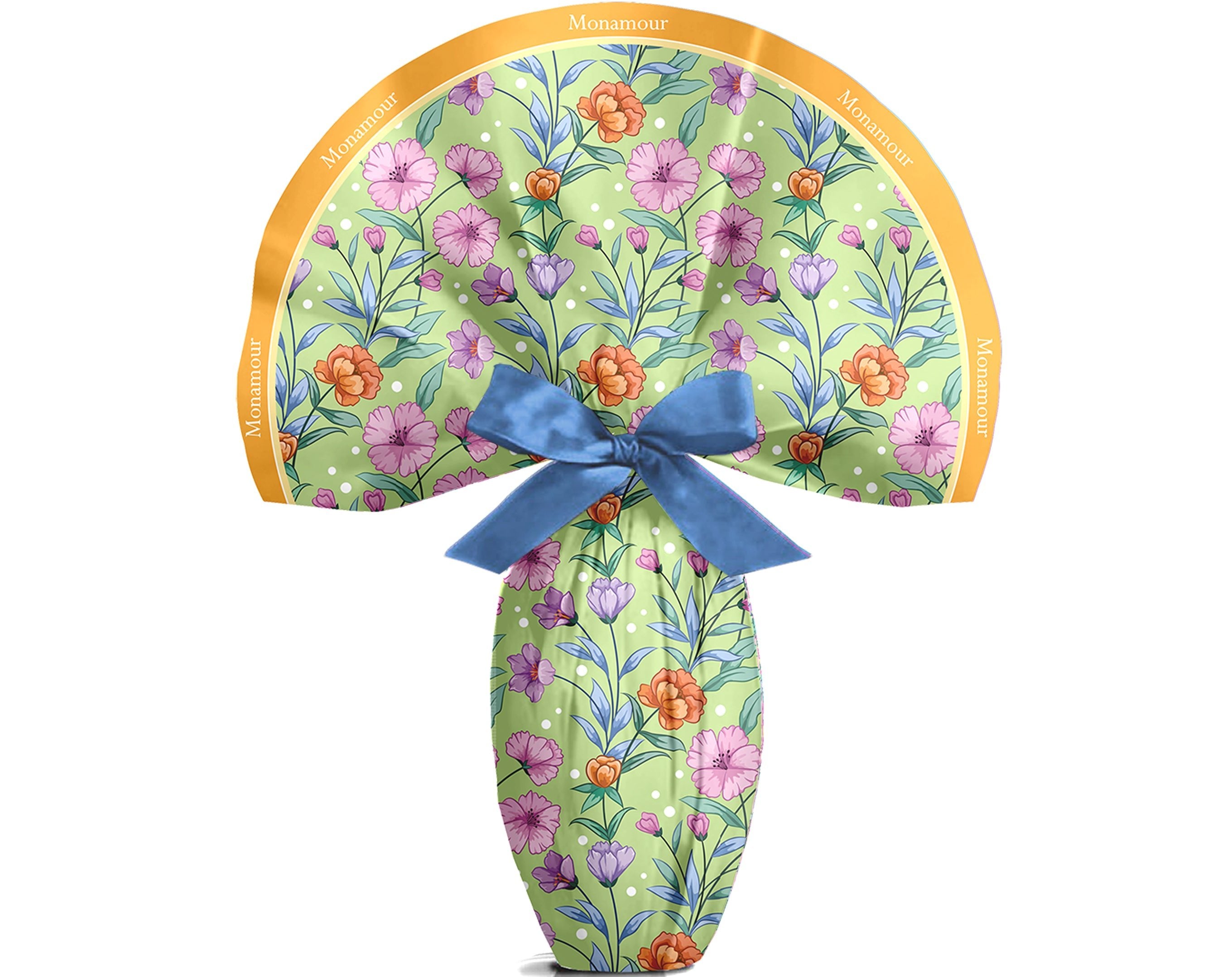 TESSUTO TONDO MONAMOUR VERDE - 120Cm | Incarto PPL per uova di Pasqua al cioccolato DAGERAF
