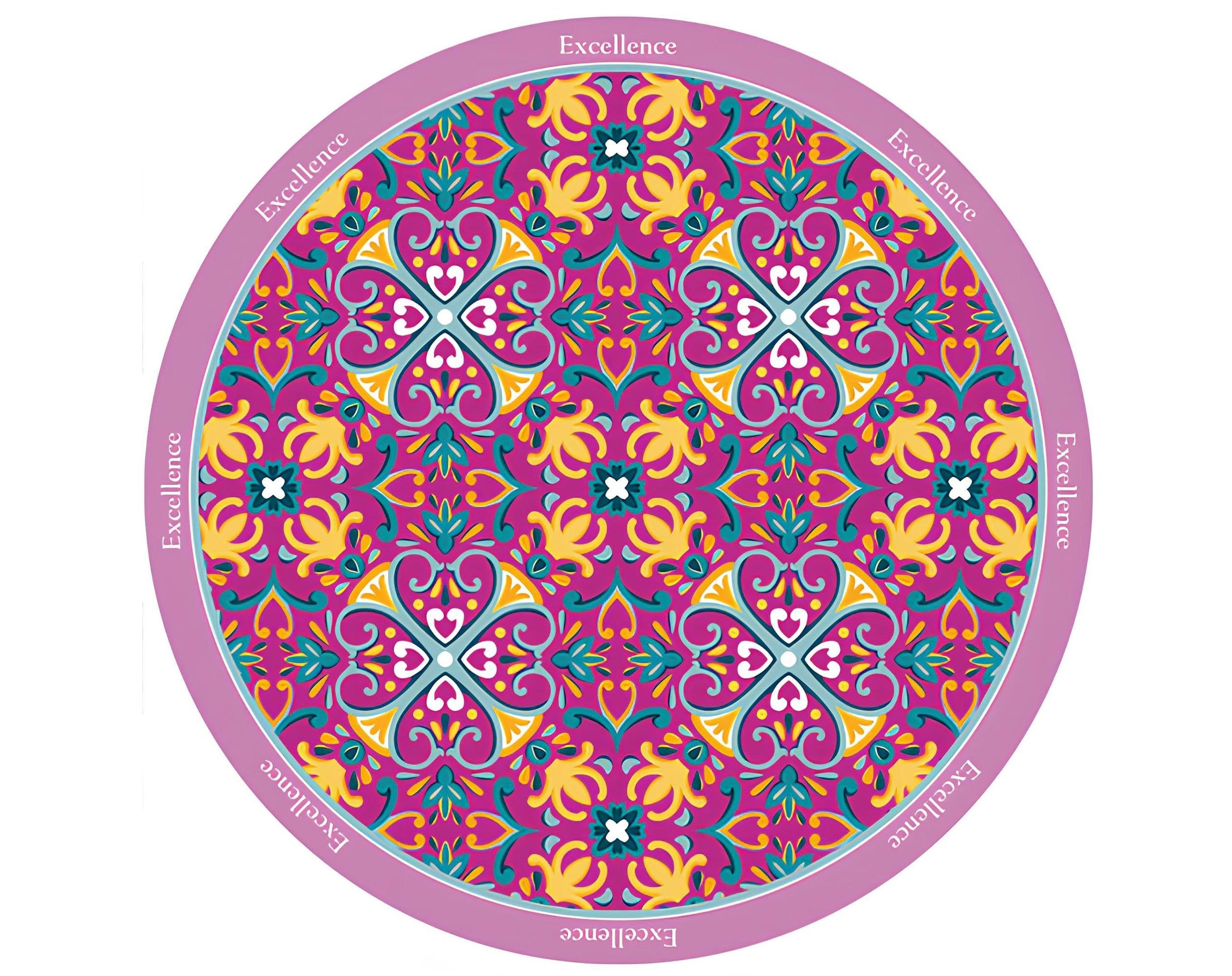 TESSUTO TONDO EXCELLENCE FUCSIA - 140Cm | Incarto PPL per uova di Pasqua al cioccolato DAGERAF