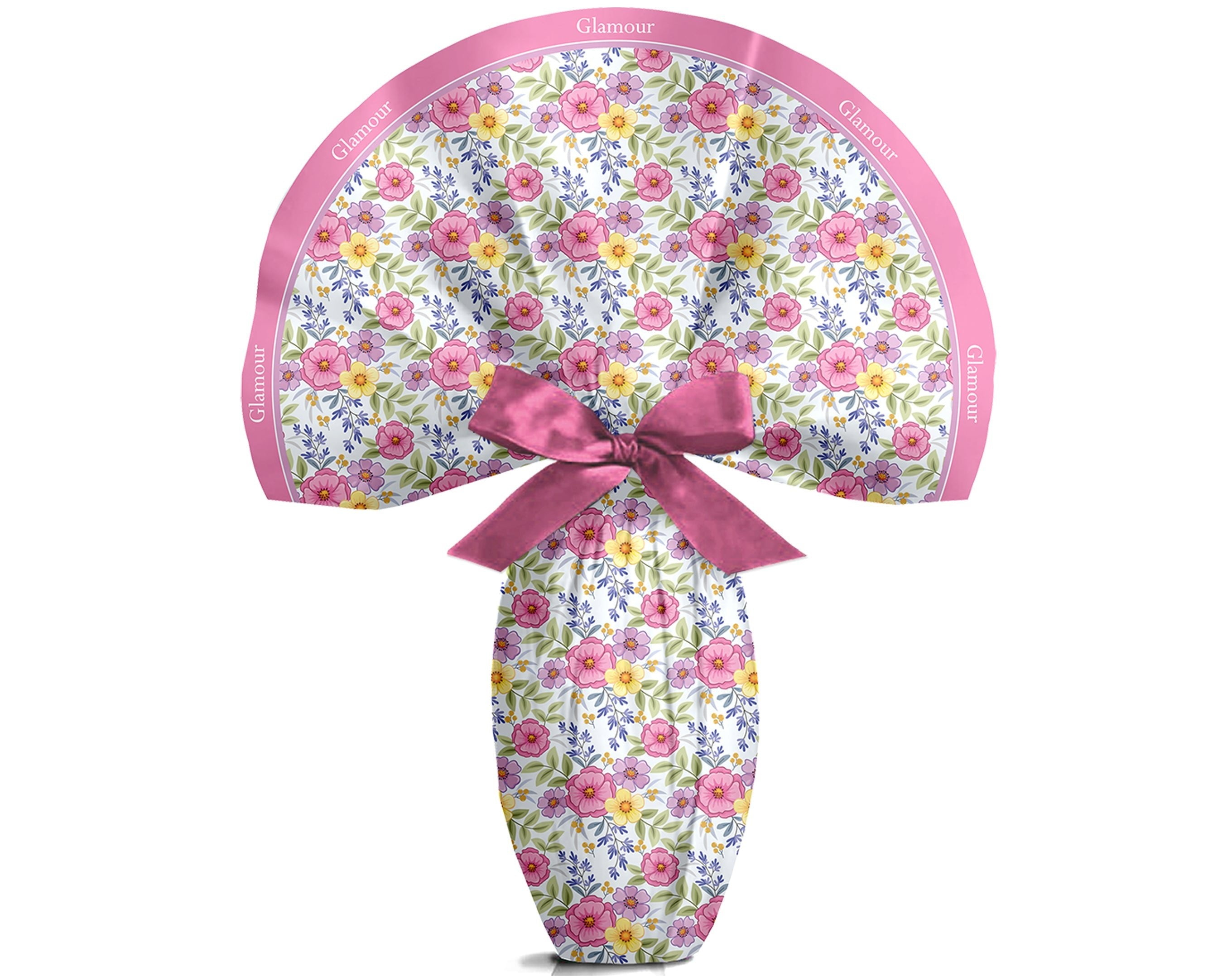 TESSUTO TONDO GLAMOUR BIANCO - 140Cm | Incarto PPL per uova di Pasqua al cioccolato DAGERAF