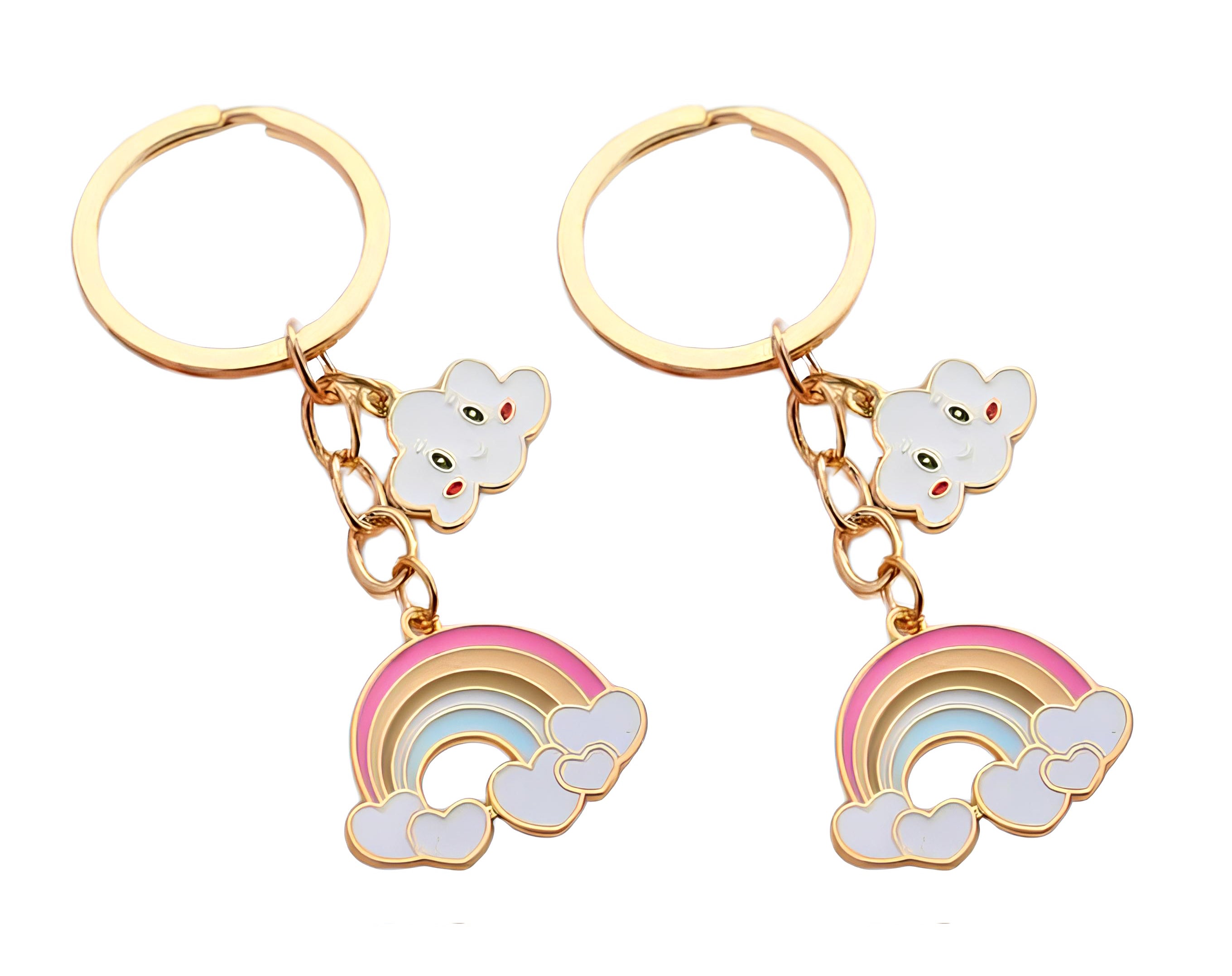 PORTACHIAVE ARCOBALENO GOLD | Incarto PPL per uova di Pasqua al cioccolato DAGERAF