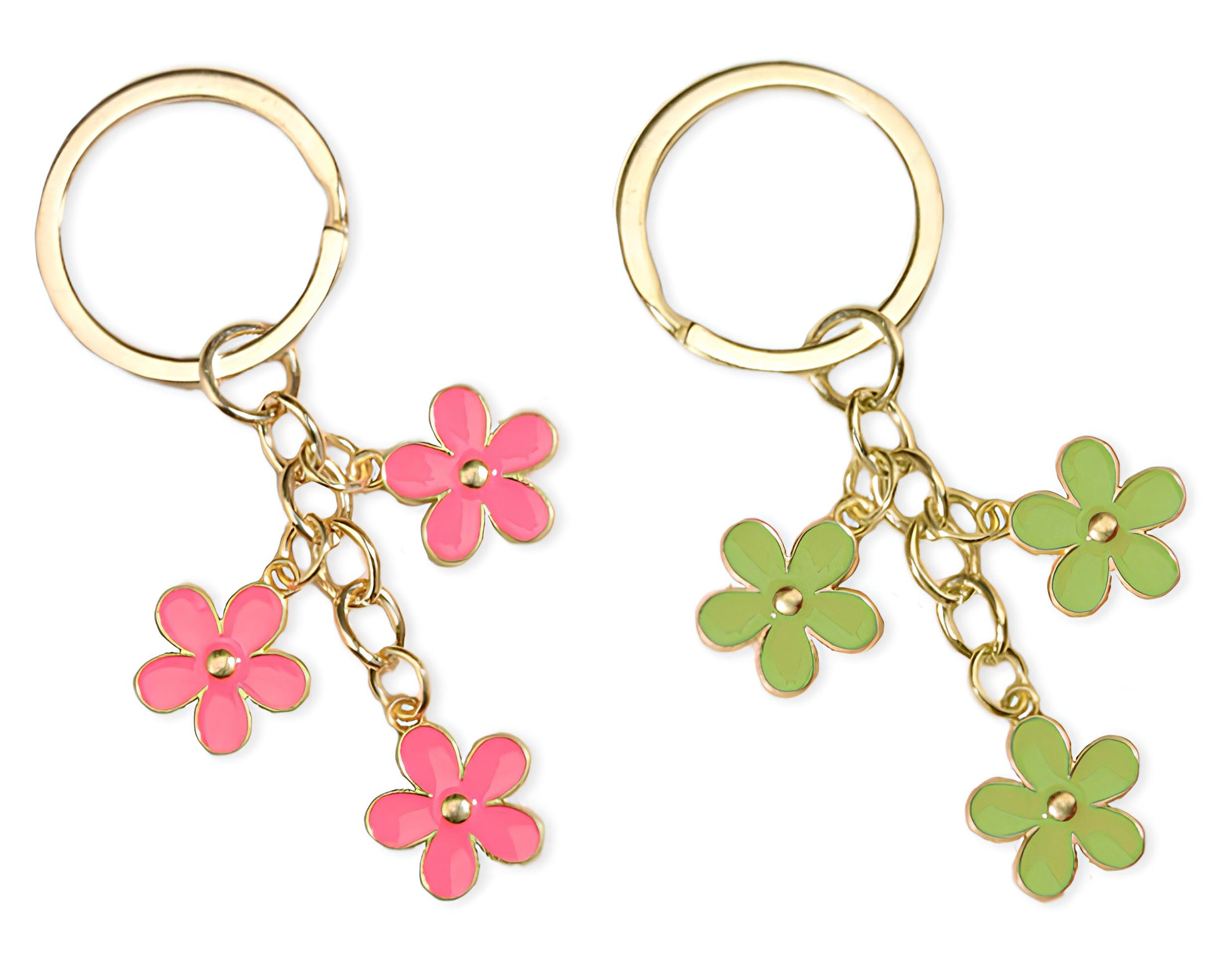 PORTACHIAVE GOLD FLOWER | Incarto PPL per uova di Pasqua al cioccolato DAGERAF