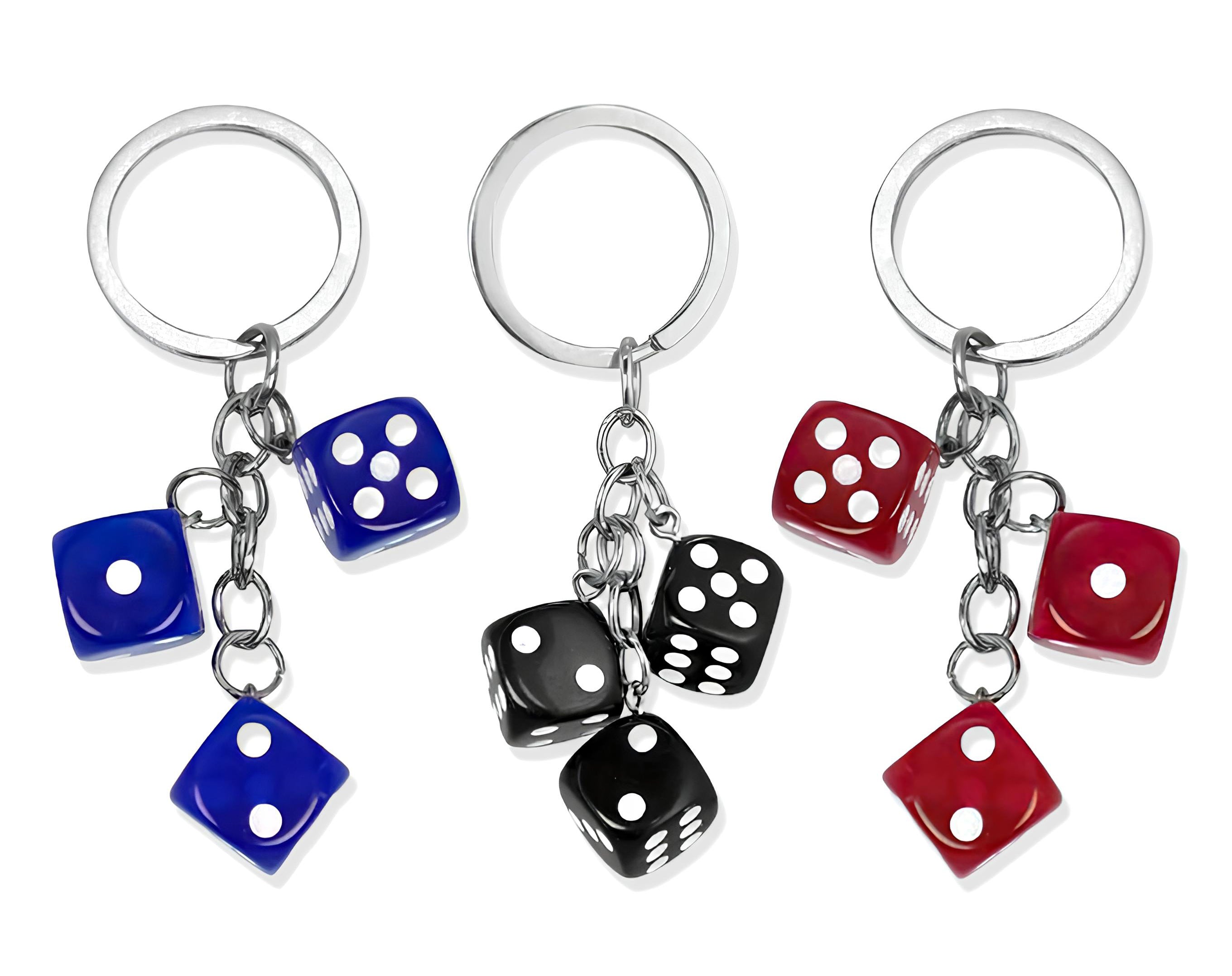 PORTACHIAVE CLASSIC 3 DADI | Incarto PPL per uova di Pasqua al cioccolato DAGERAF