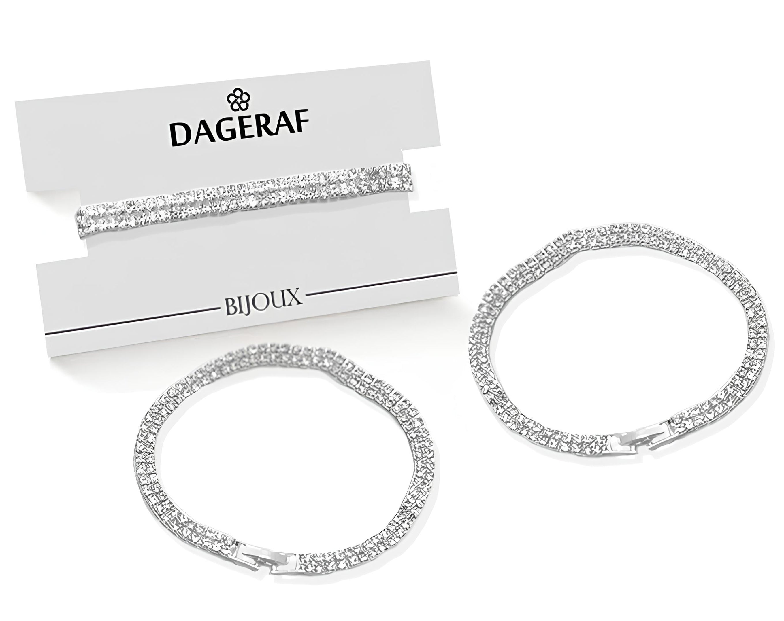 BRACCIALE DOPPIO TENNIS SU CARD | Incarto PPL per uova di Pasqua al cioccolato DAGERAF