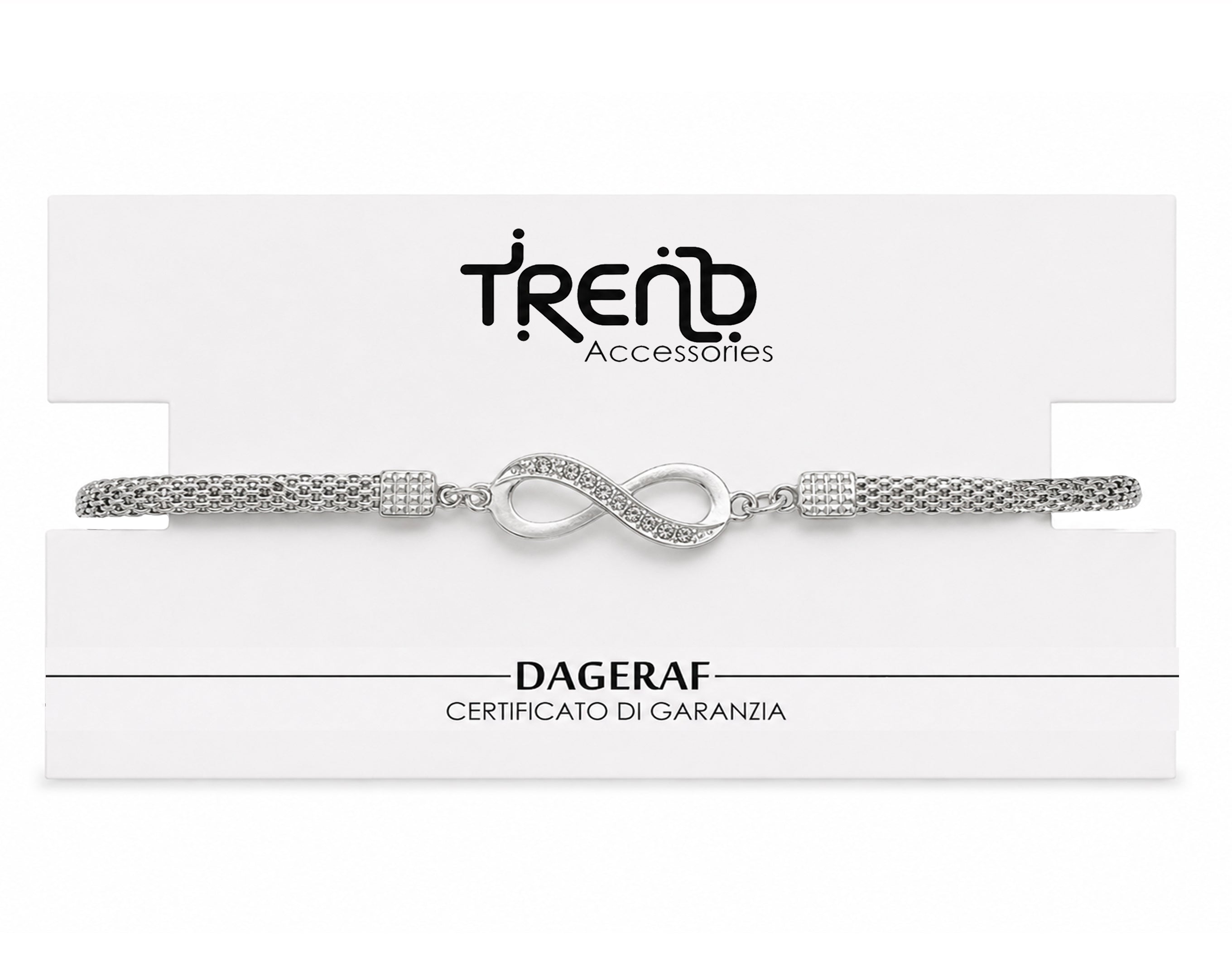 PULSERA DE DIAMANTES DE PLATA EN TARJETA | Sorpresa para Huevos de Pascua