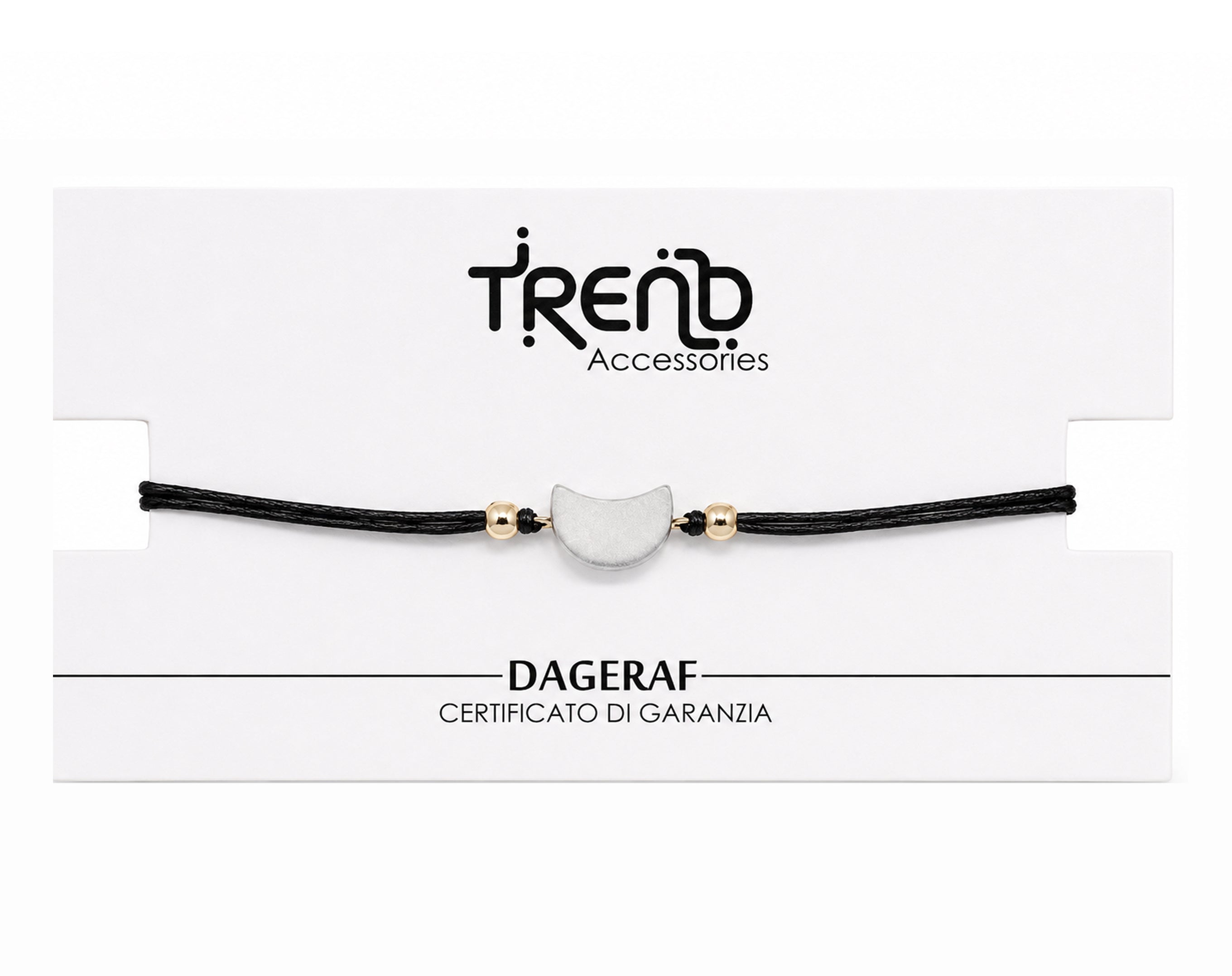 BRACCIALE STELLA E LUNA SU CARD | Sorpresa per uova di Pasqua