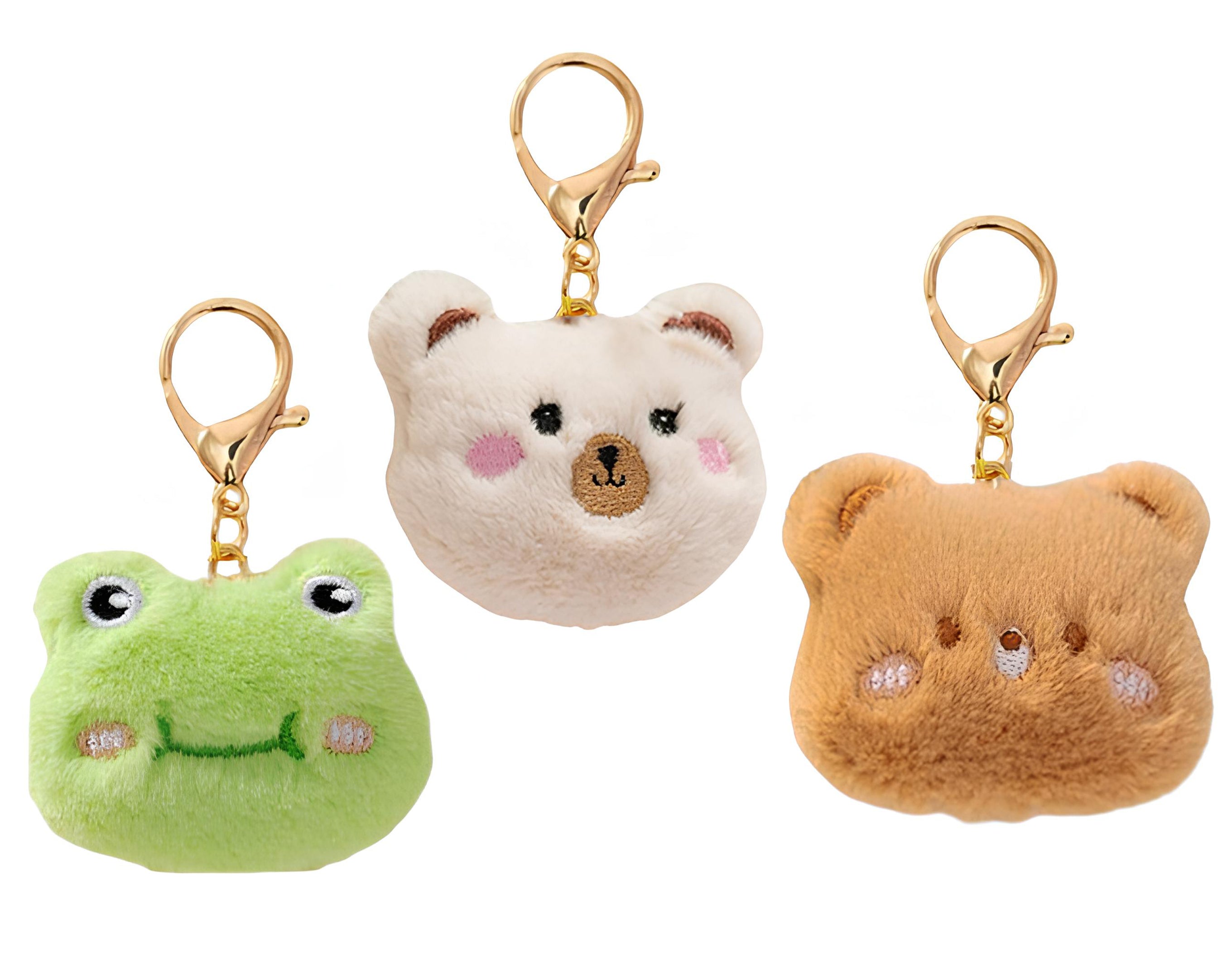 PORTACHIAVE PELUCHE FACCIA ANIMALE LUX | Incarto PPL per uova di Pasqua al cioccolato DAGERAF