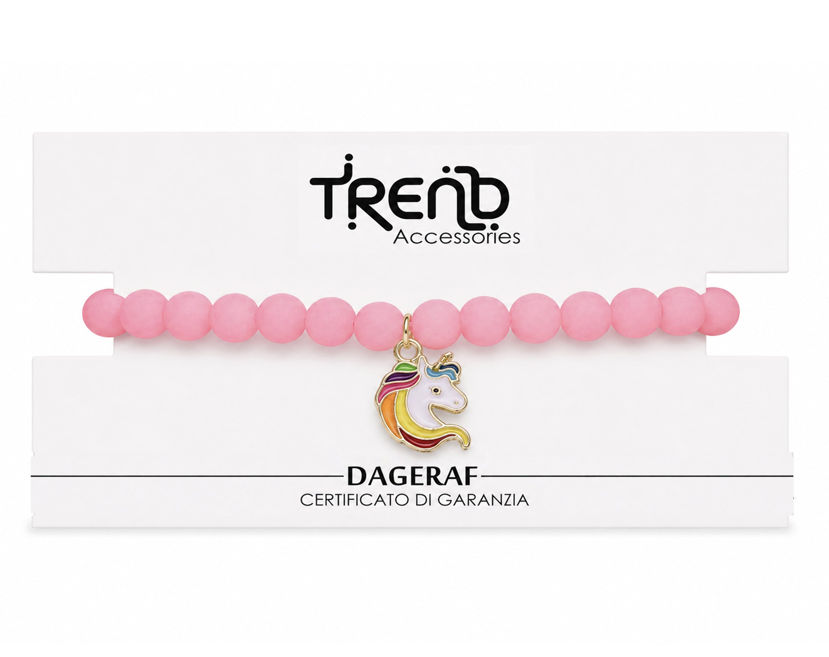 Pulsera de cuentas con un dije en una tarjeta | La sorpresa perfecta para los huevos de Pascua