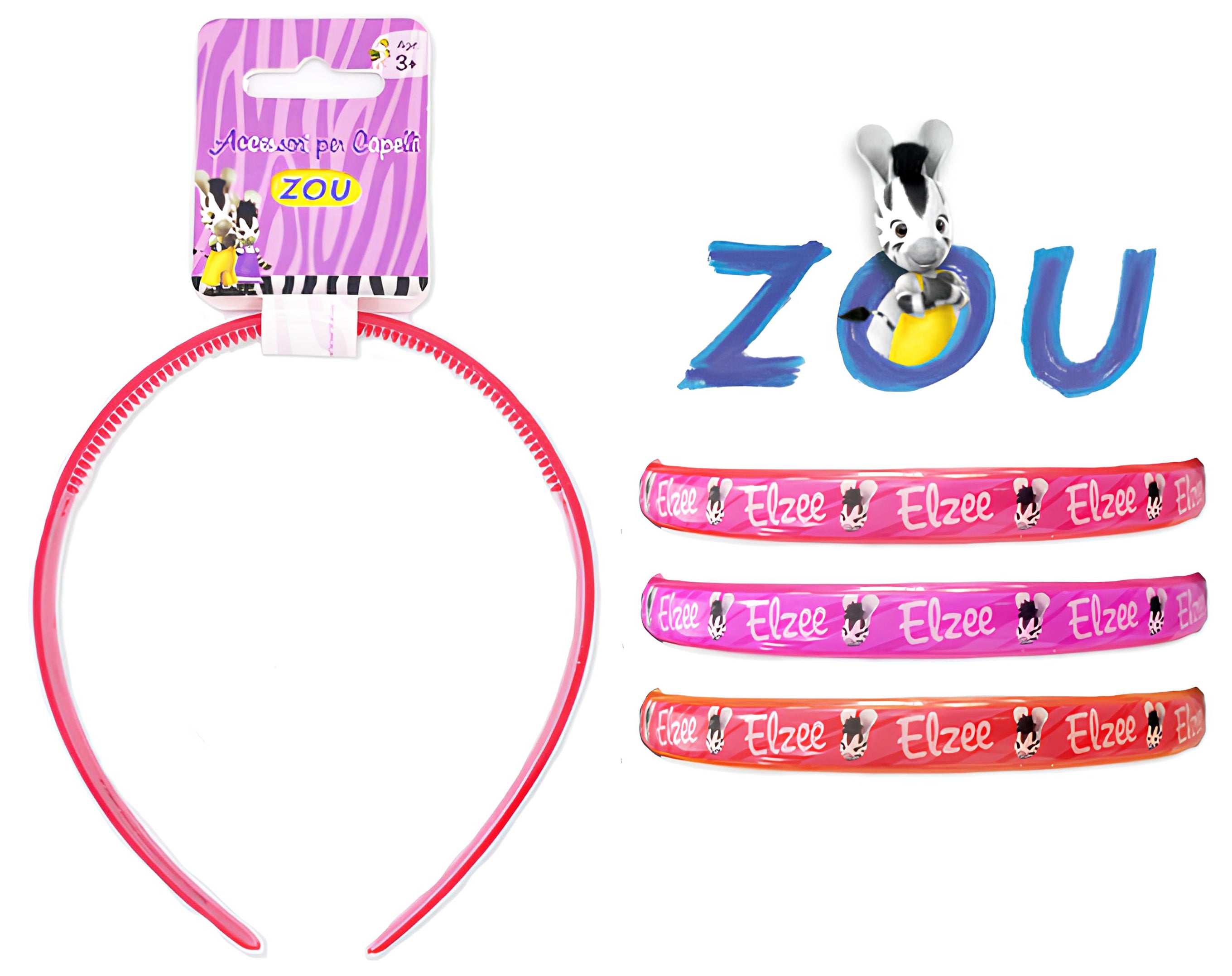CERCHIETTO PER CAPELLI ZEBRA ZOU | Incarto PPL per uova di Pasqua al cioccolato DAGERAF