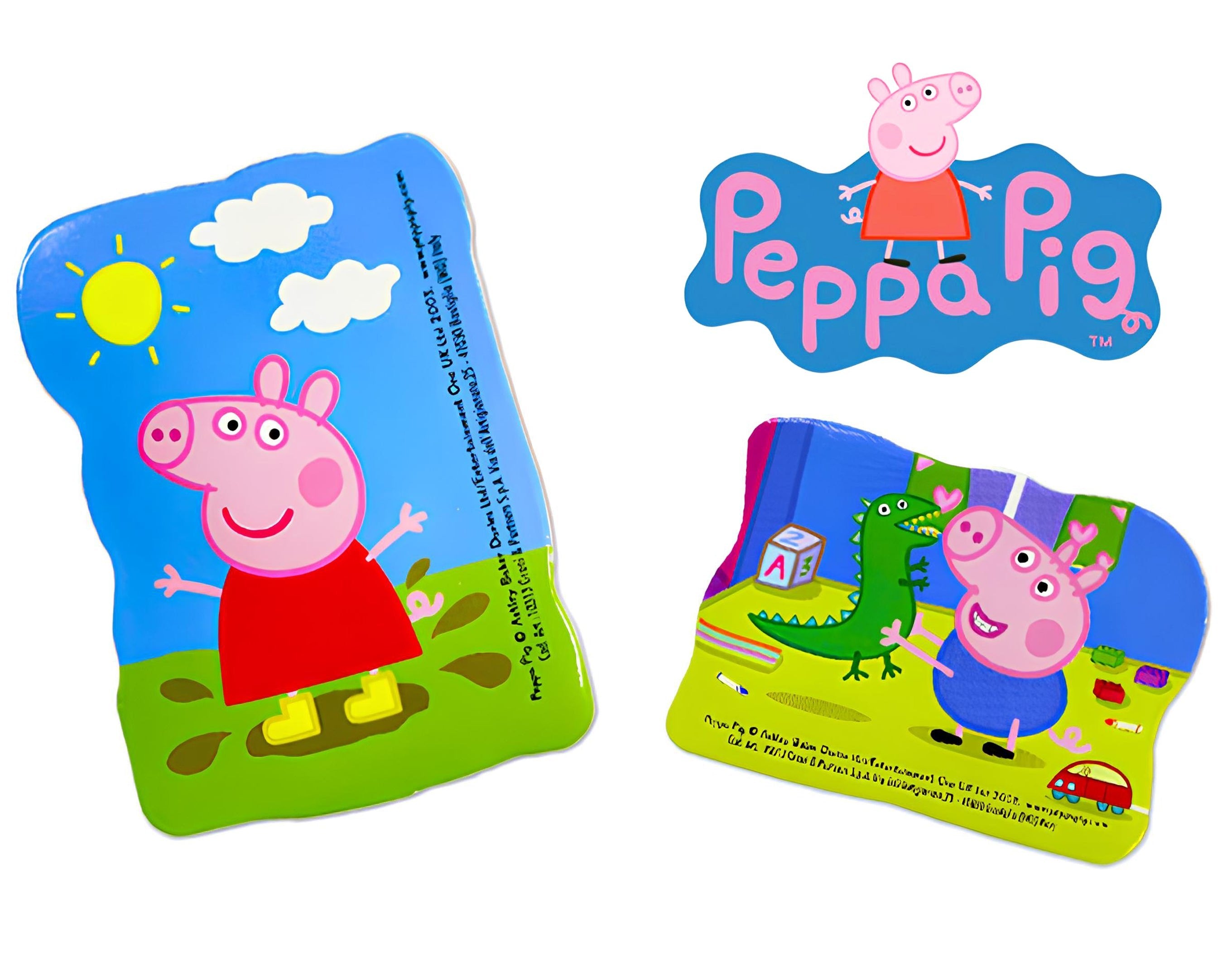 MAGNETE PEPPA PIG | Incarto PPL per uova di Pasqua al cioccolato DAGERAF