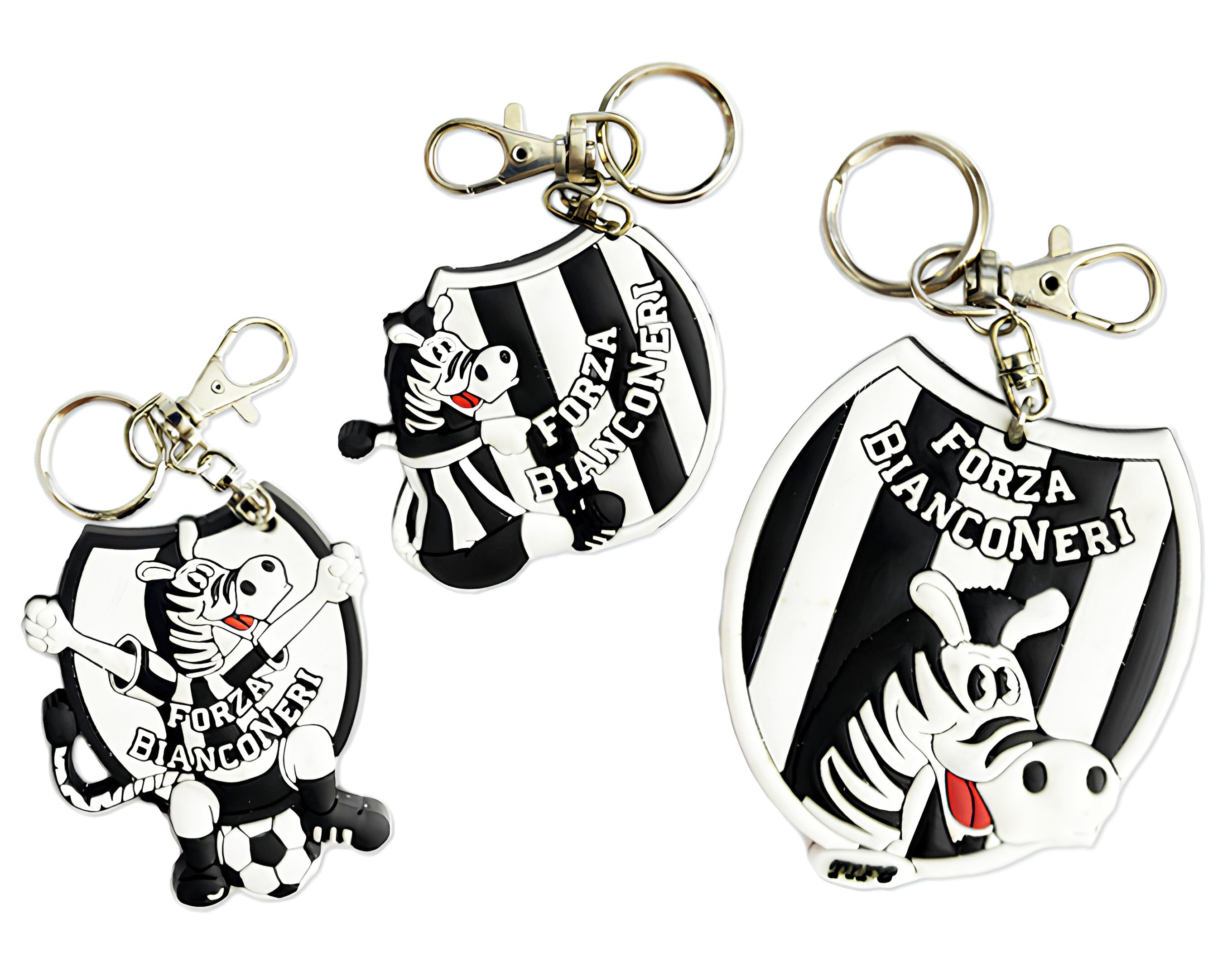 PORTACHIAVE FORZA BIANCO NERI | Incarto PPL per uova di Pasqua al cioccolato DAGERAF