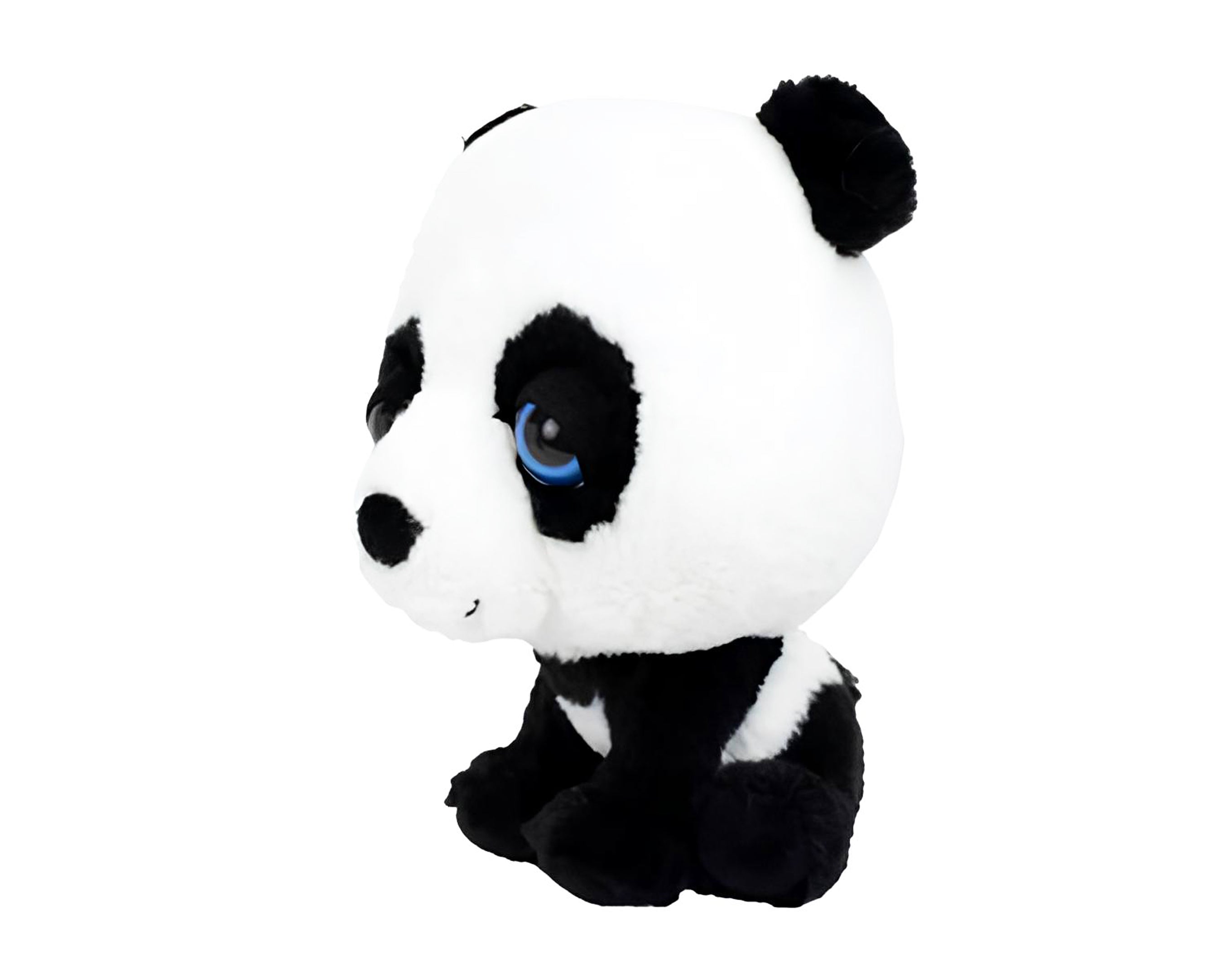 PELUCHE 21 CM OCCHIOLONI PANDA | Incarto PPL per uova di Pasqua al cioccolato DAGERAF