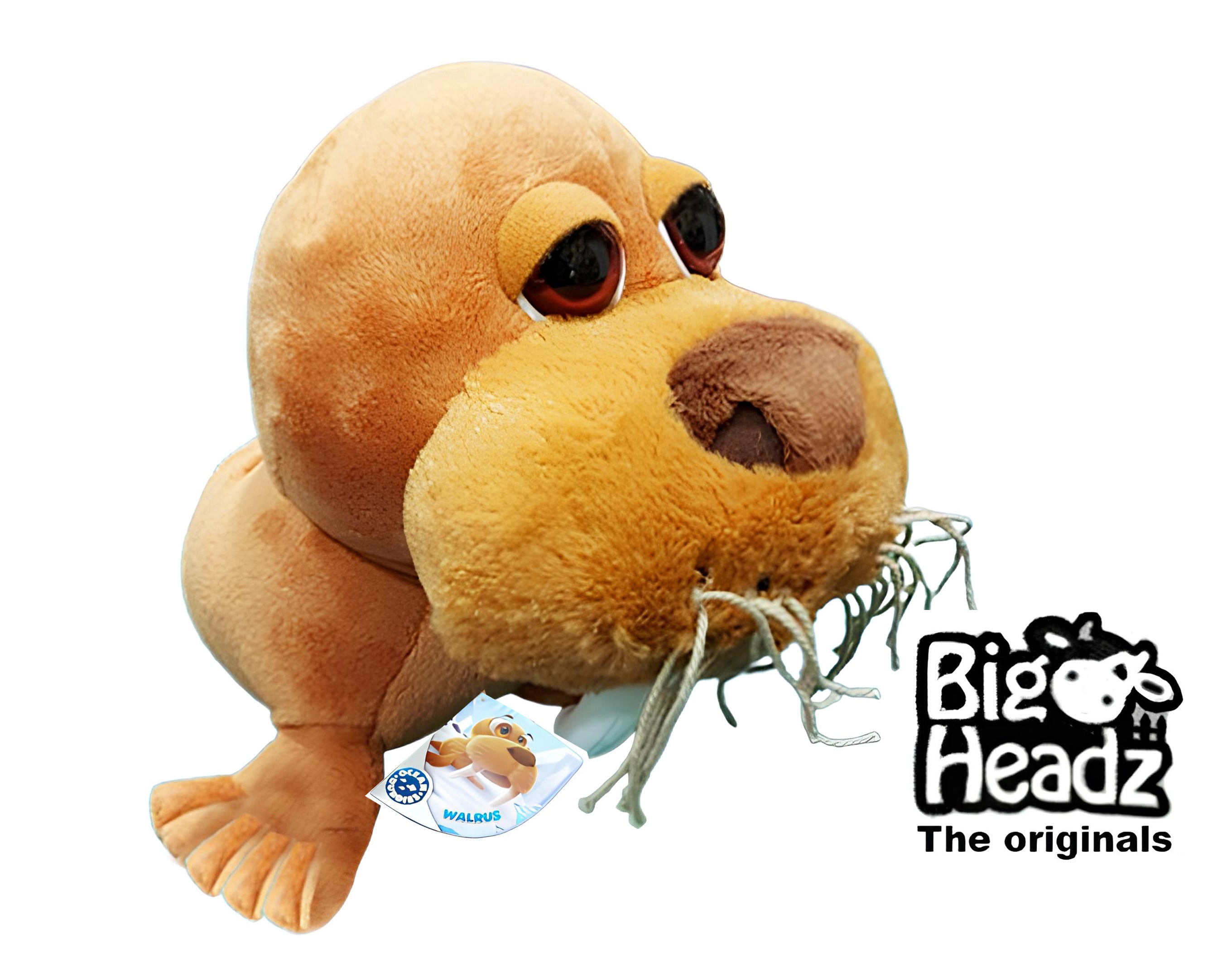 PELUCHE 21 CM OCCHIOLONI TRICHECO | Incarto PPL per uova di Pasqua al cioccolato DAGERAF