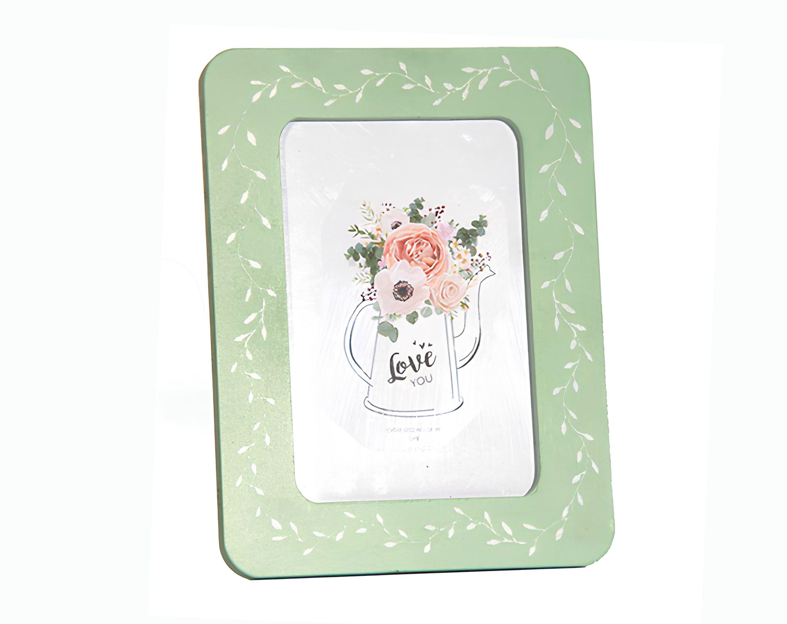 PORTAFOTO IN LEGNO FLOWERS | Incarto PPL per uova di Pasqua al cioccolato DAGERAF