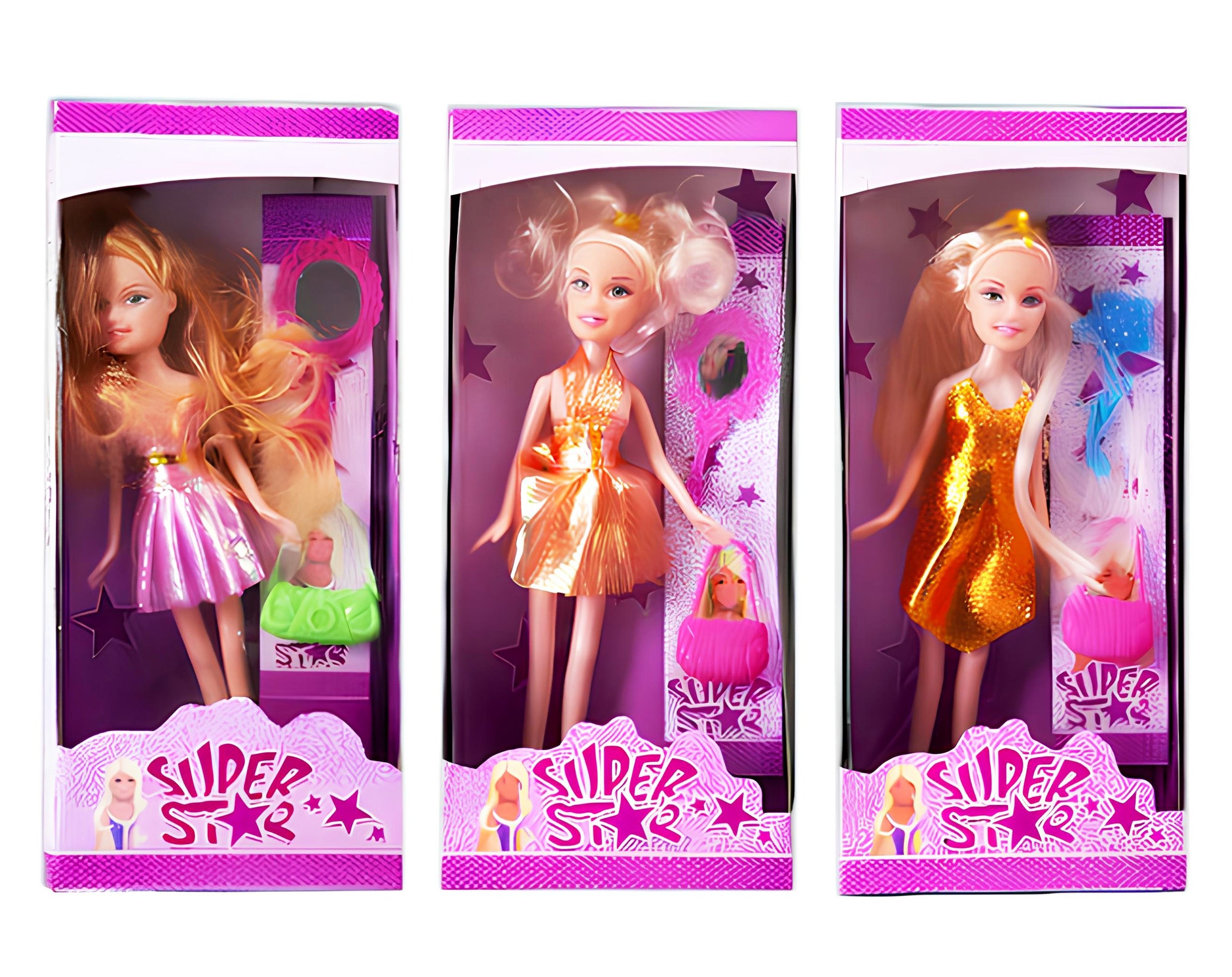 BAMBOLA SUPER STAR IN BOX | Incarto PPL per uova di Pasqua al cioccolato DAGERAF