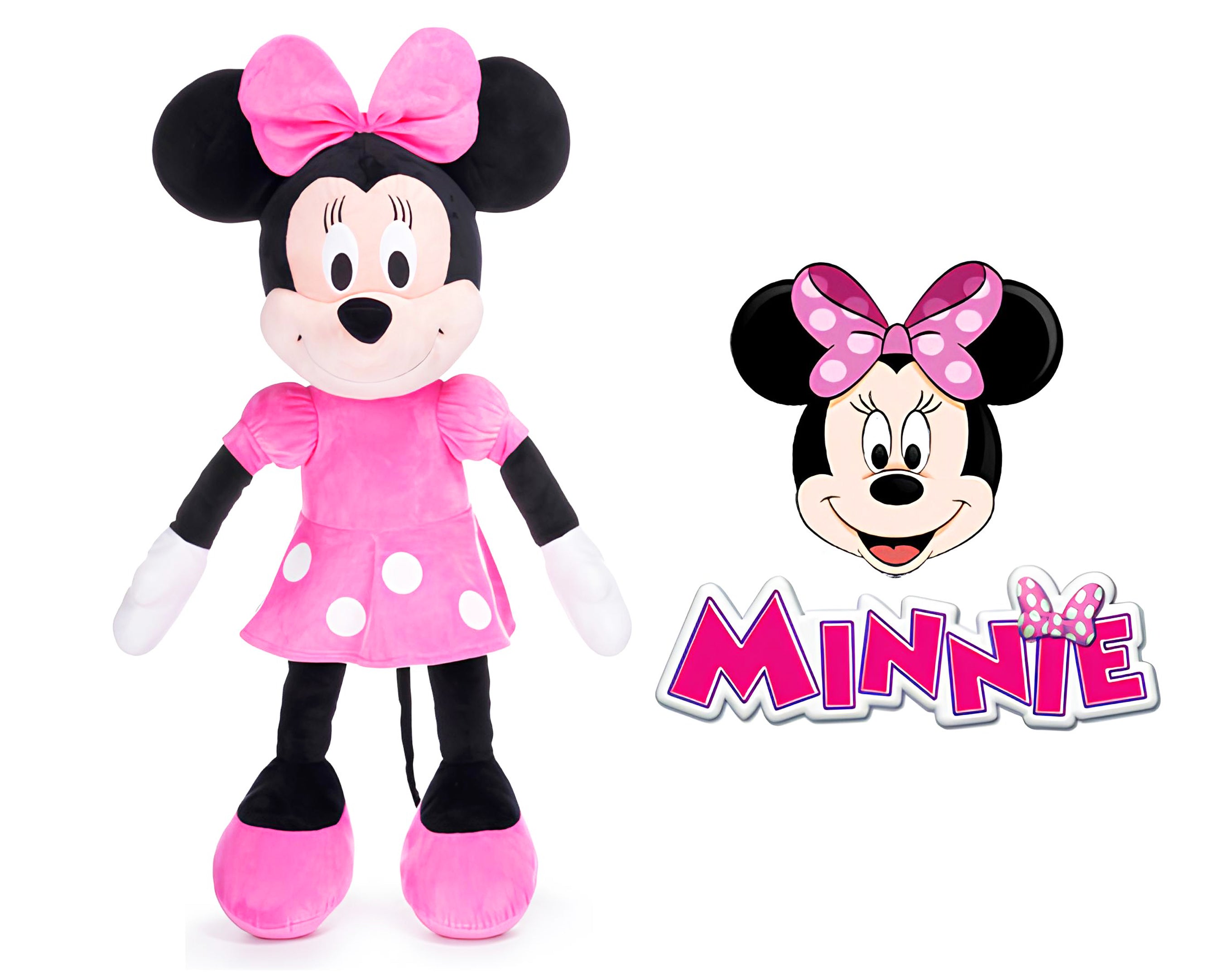 PELUCHE 55 CM MINNIE | Incarto PPL per uova di Pasqua al cioccolato DAGERAF